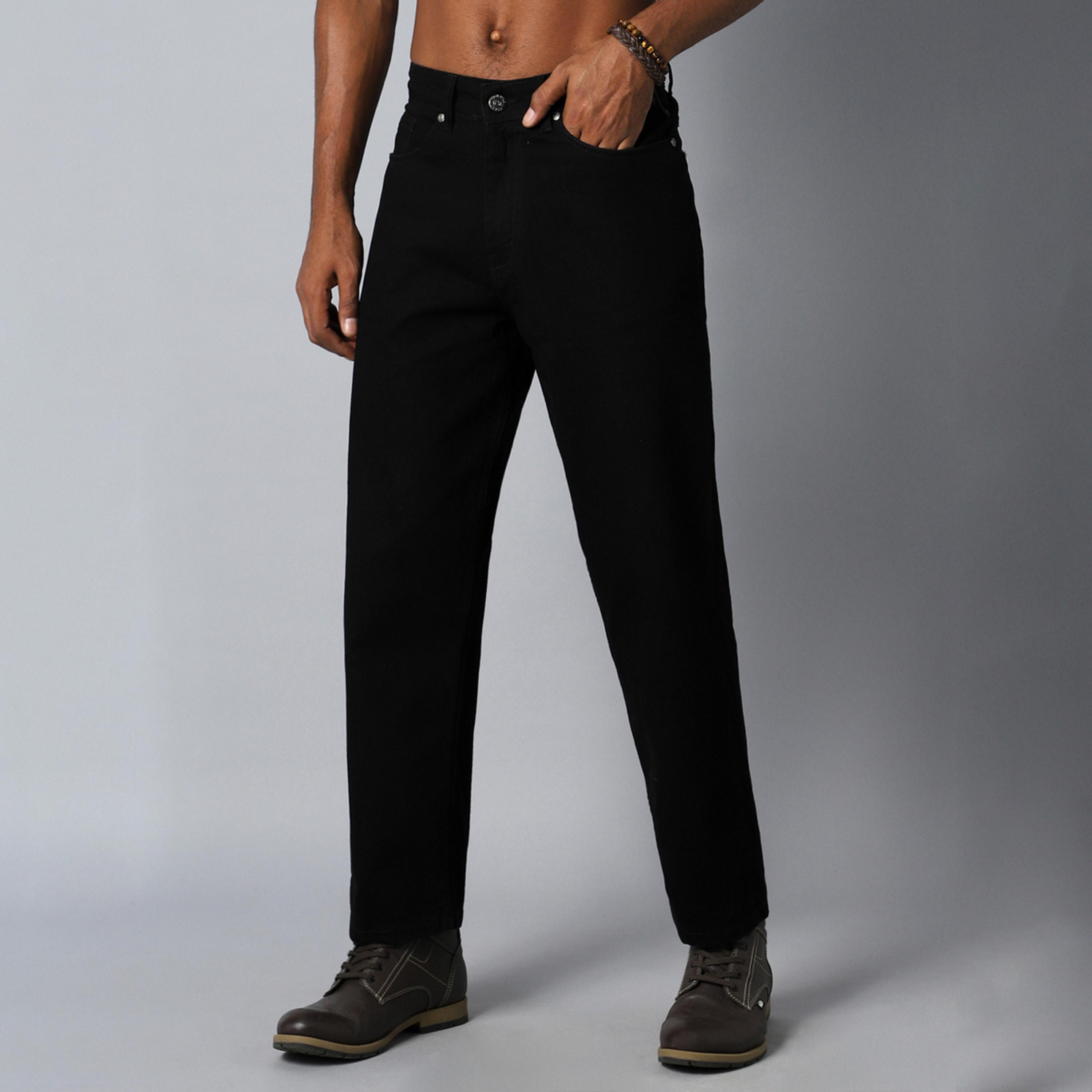 High Star X Styli Men Black Jeans-men-clothing-bottoms-jeans-image-1