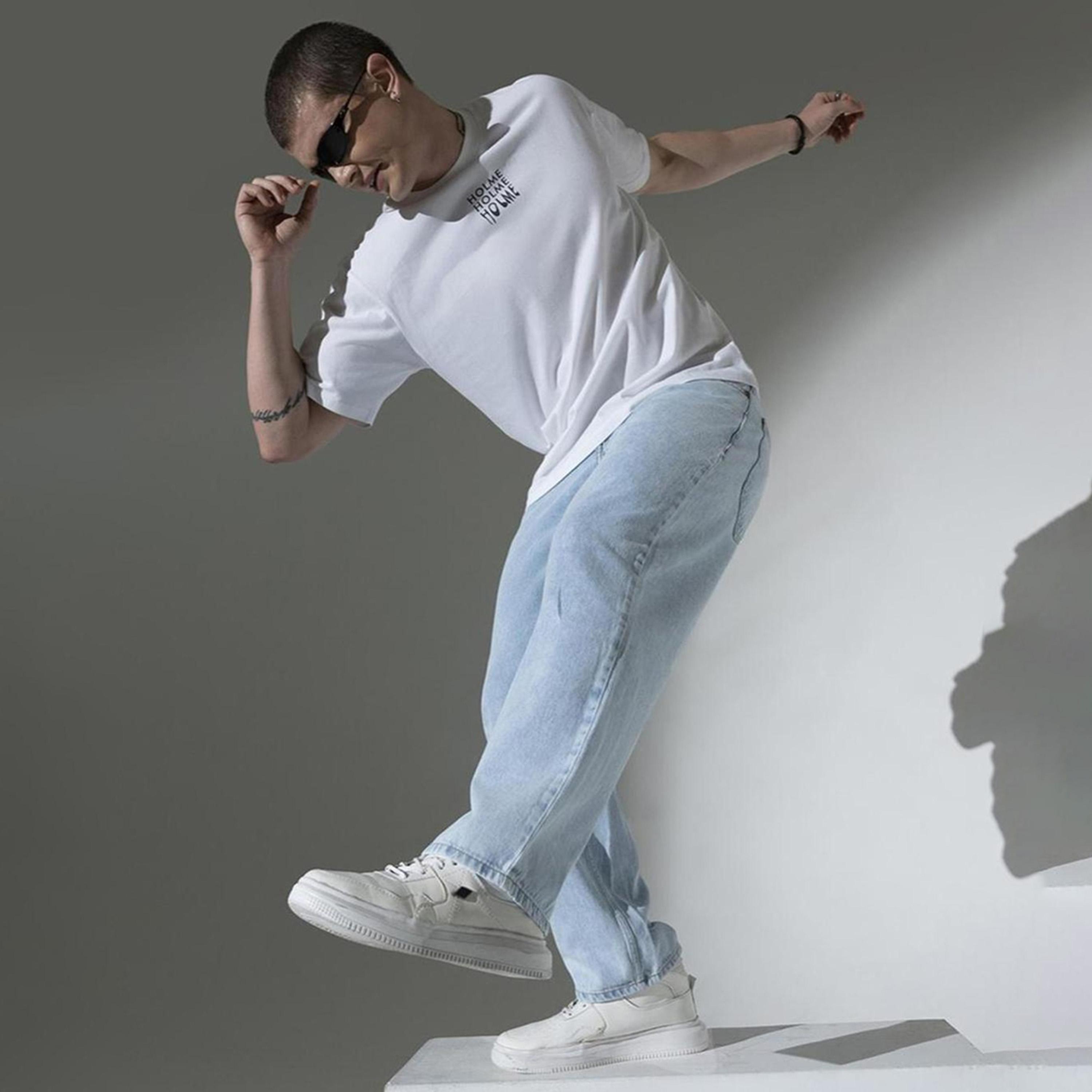 هابرهولم × ستايلي-  بنطال جينز للرجال أزرق-men-clothing-bottoms-jeans-image-1