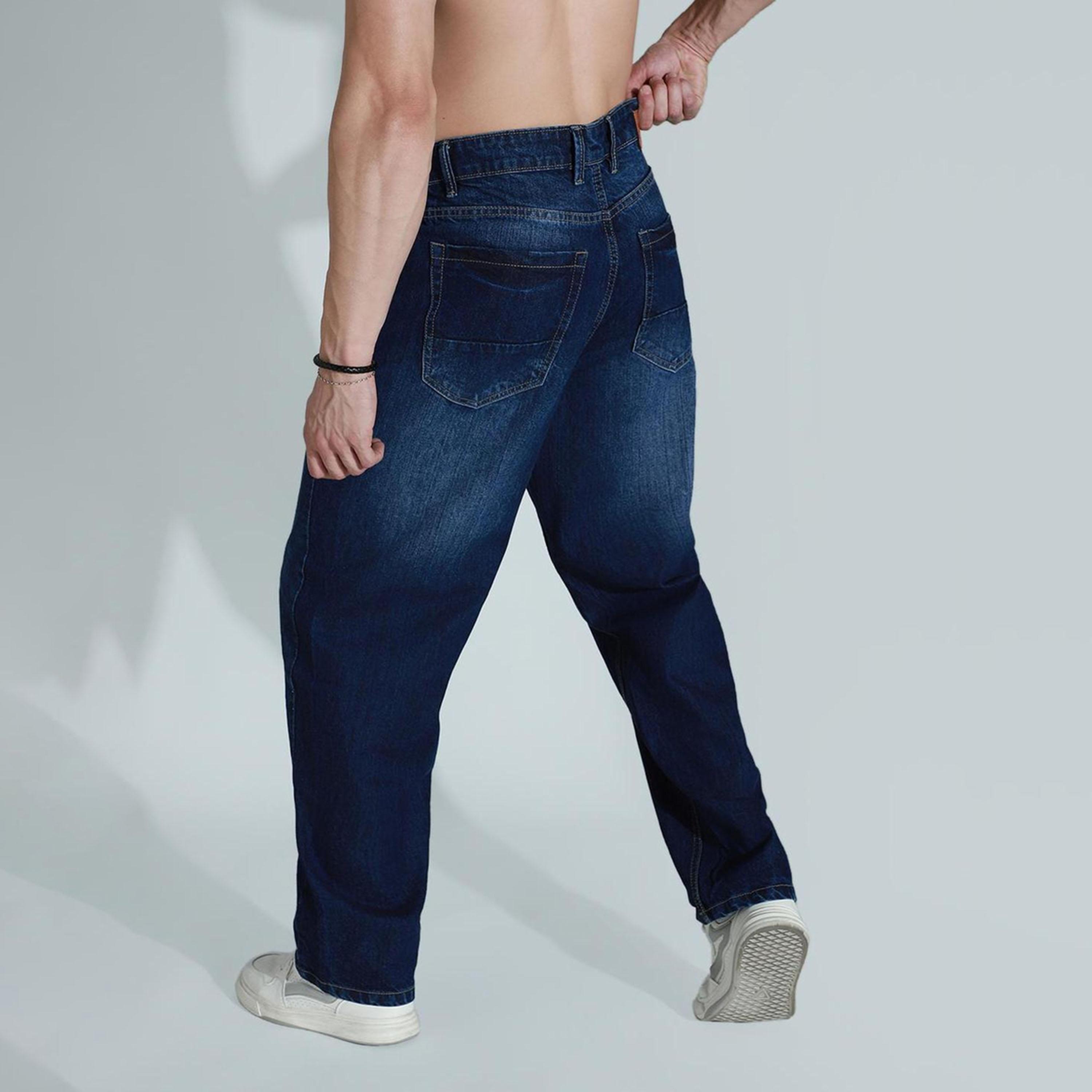 هاي ستار × ستايلي-  بنطال جينز للرجال أزرق-men-clothing-bottoms-jeans-image-2