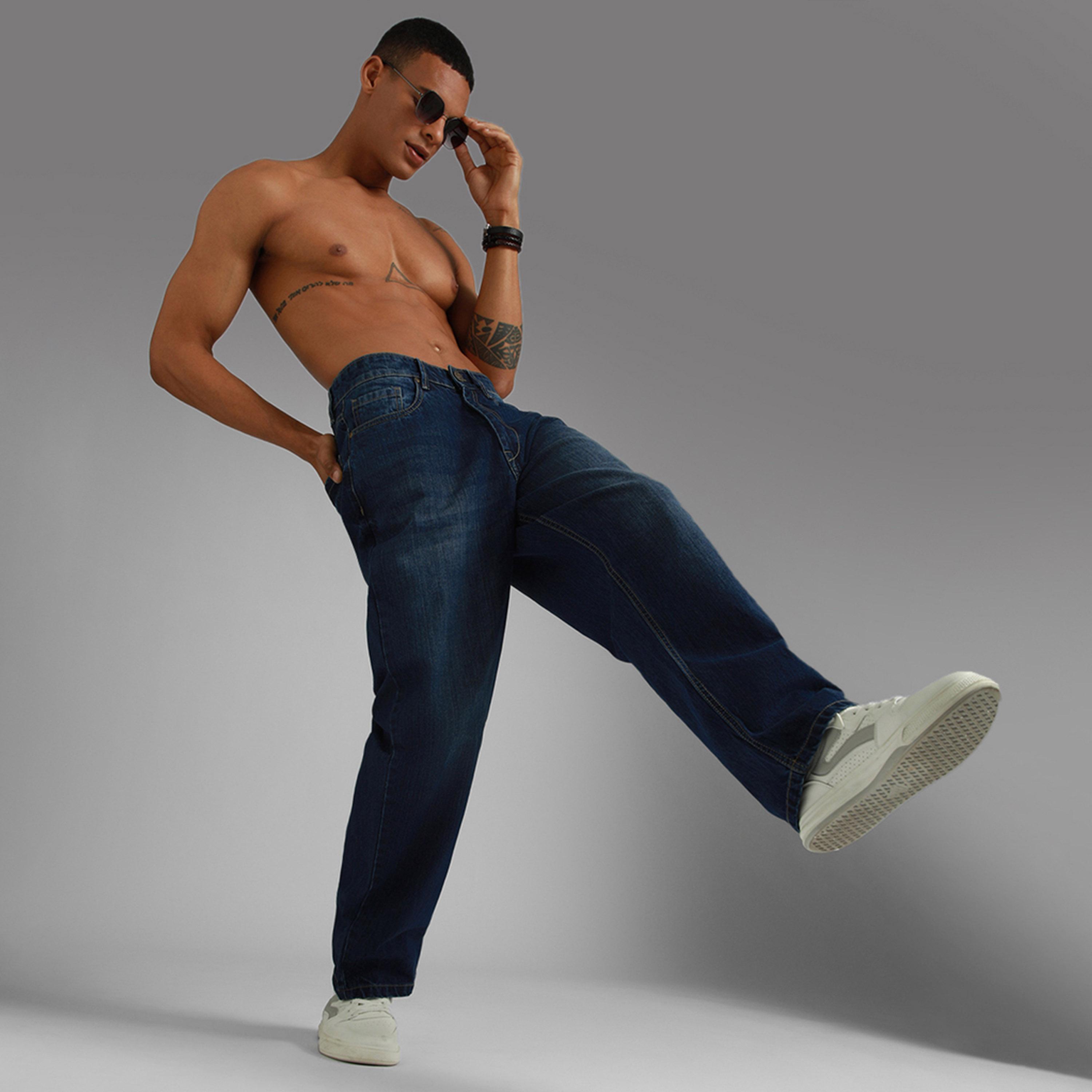 High Star X Styli Mens Blue Jeans-men-clothing-bottoms-jeans-image-4