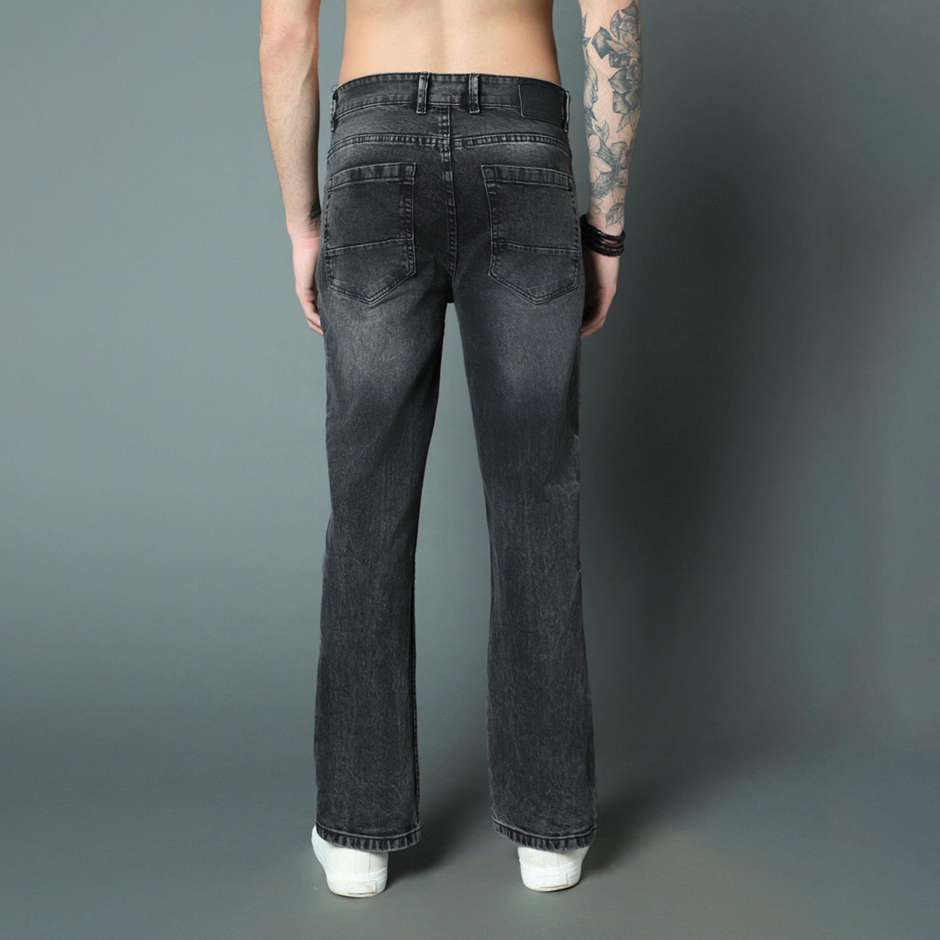 هاي ستار × ستايلي-  بنطال جينز أسود للرجال-men-clothing-bottoms-jeans-image-2