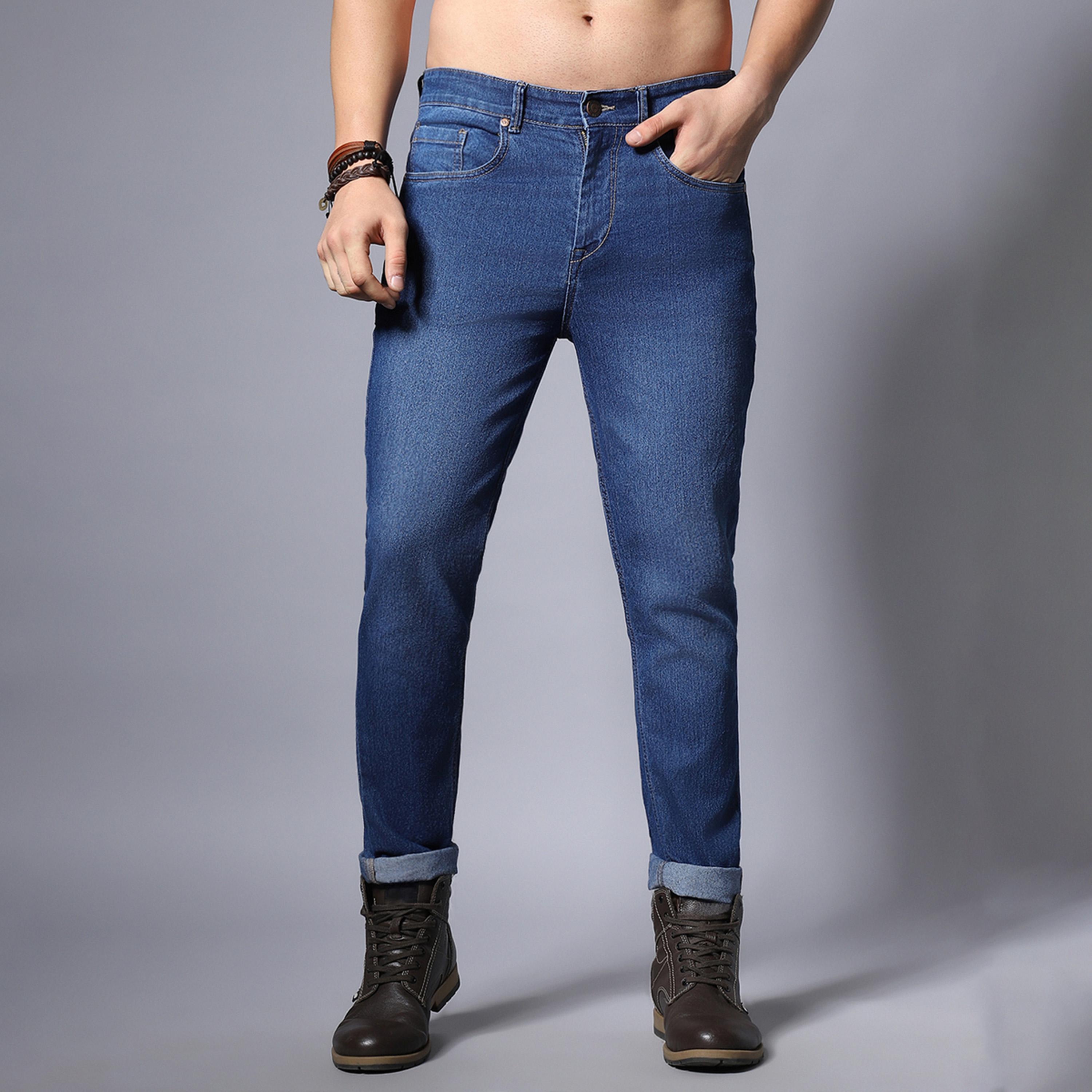 High Star X Styli Mens Blue Jeans-men-clothing-bottoms-jeans-image-1