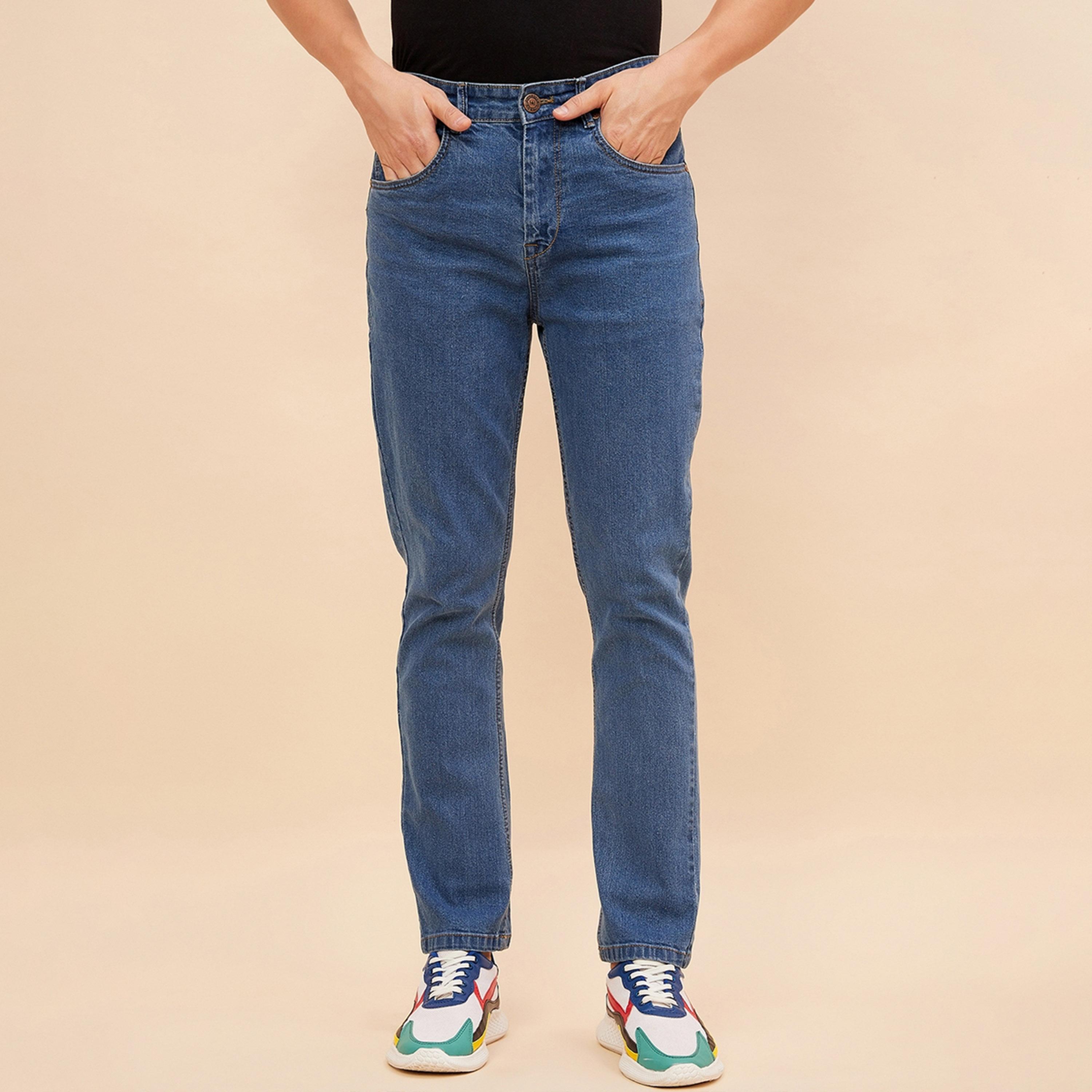 هاي ستار × ستايلي-  بنطال جينز للرجال أزرق-men-clothing-bottoms-jeans-image-6