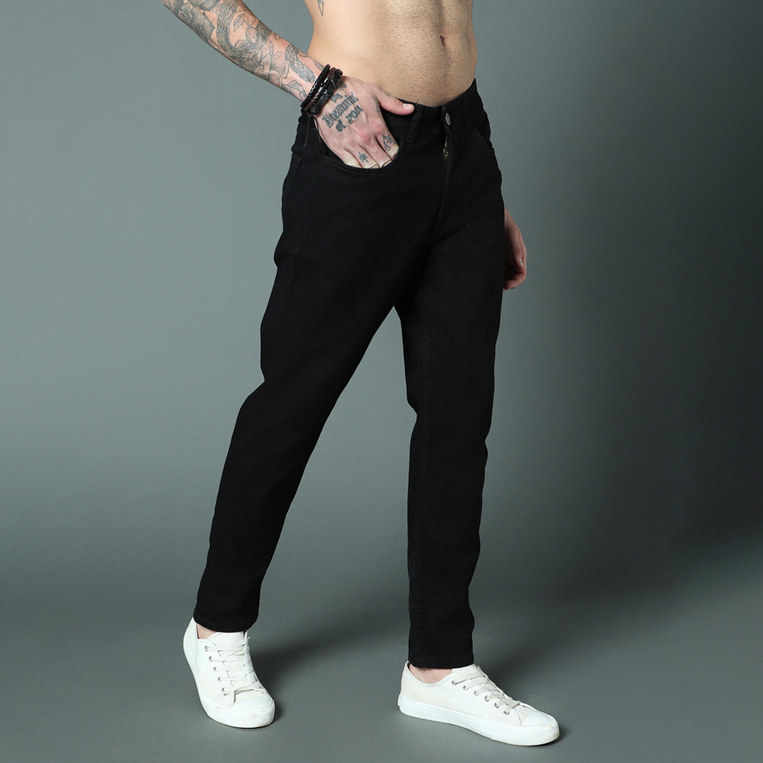 High Star X Styli Mens Black Jeans-men-clothing-bottoms-jeans-image-1
