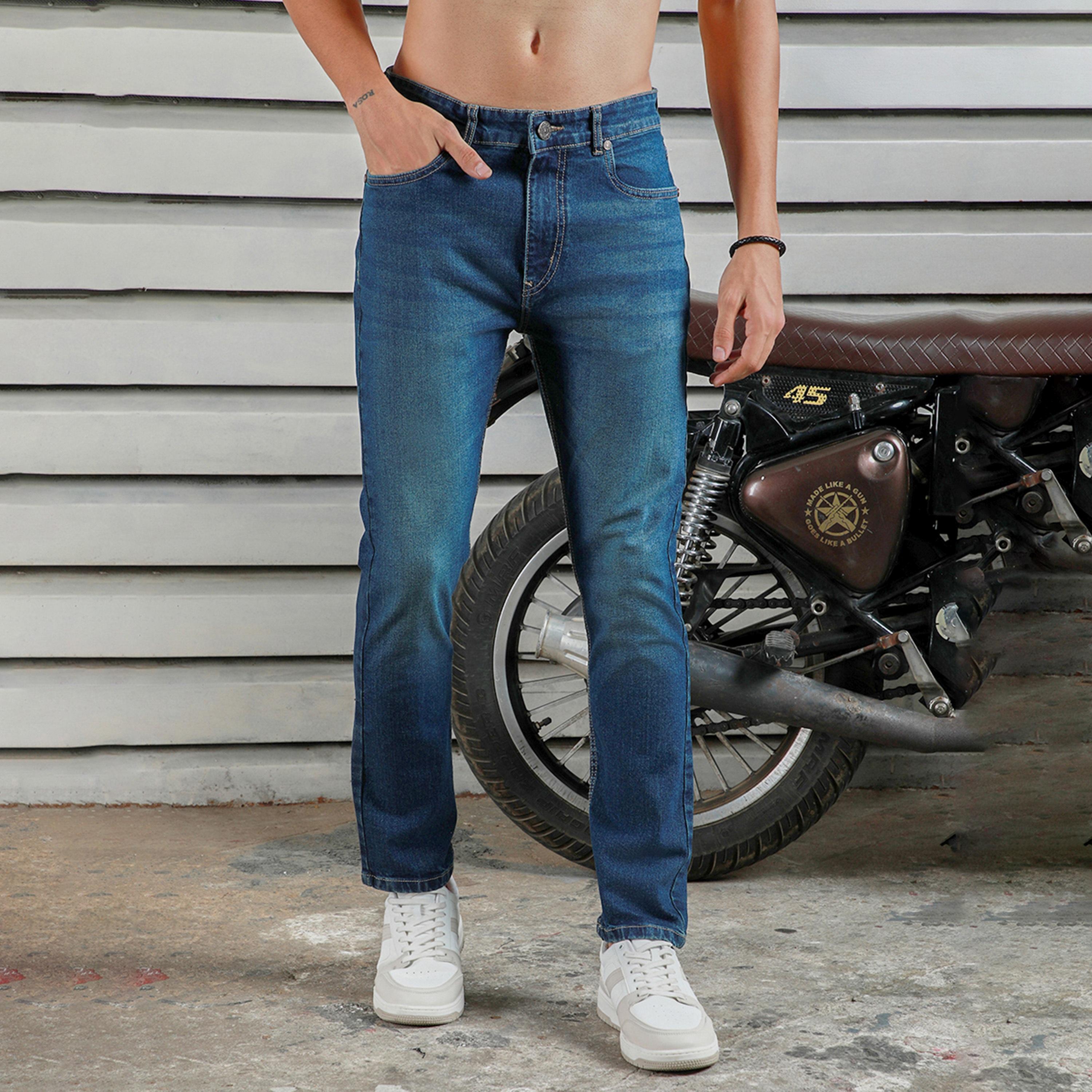 High Star X Styli Men Indigo 27 Jeans-men-clothing-bottoms-jeans-image-1