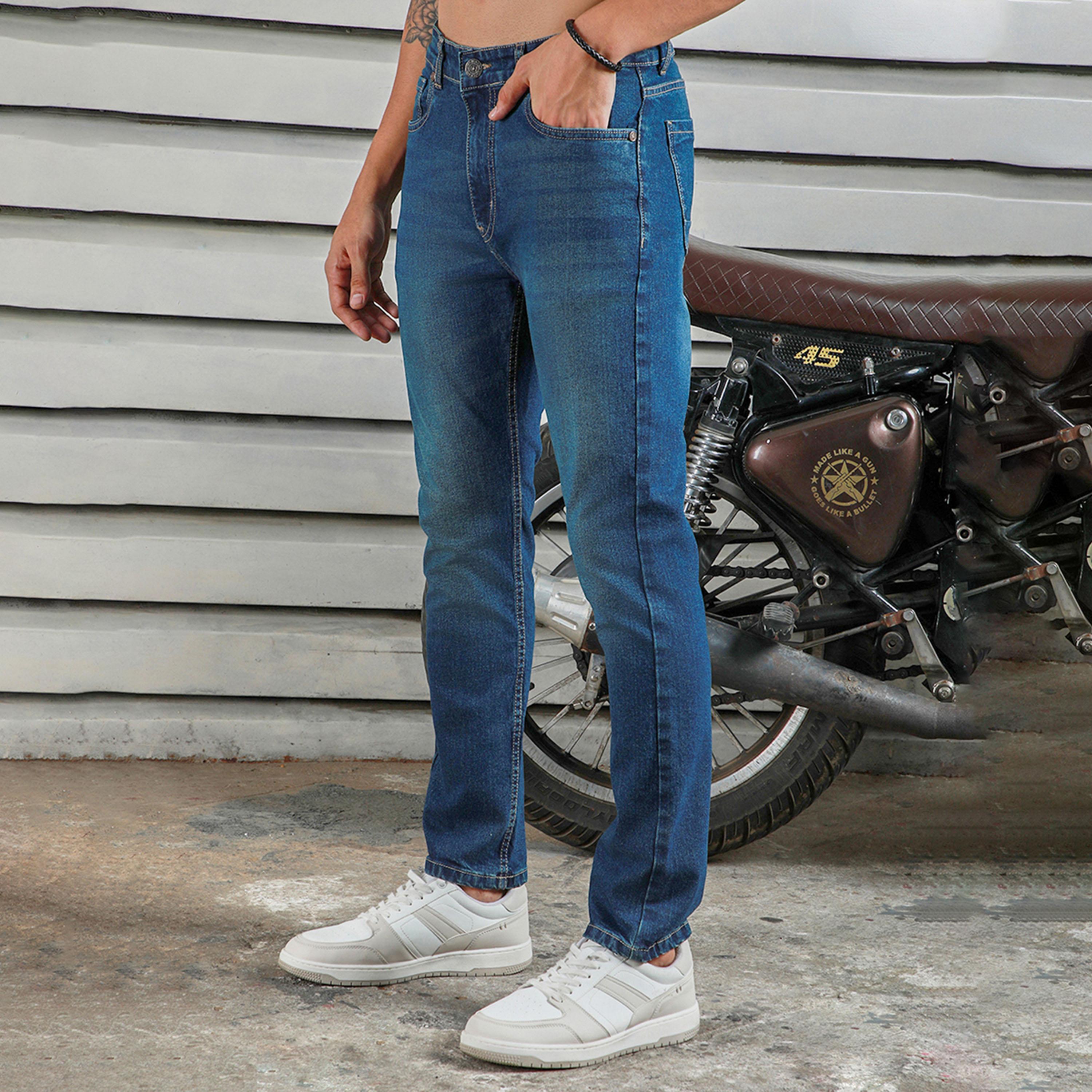 High Star X Styli Men Indigo 27 Jeans-men-clothing-bottoms-jeans-image-2