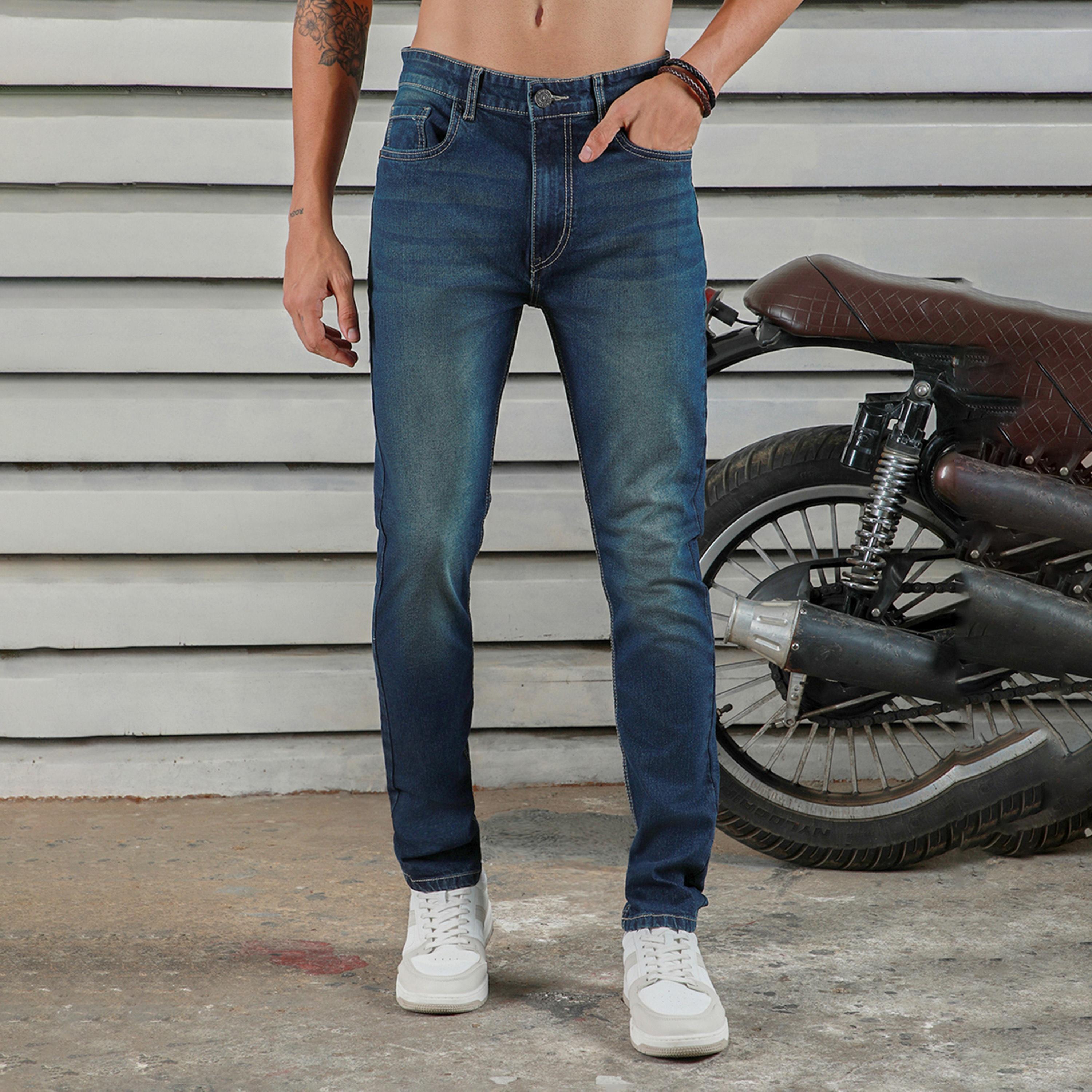 High Star X Styli Men Indigo 28 Jeans-men-clothing-bottoms-jeans-image-1