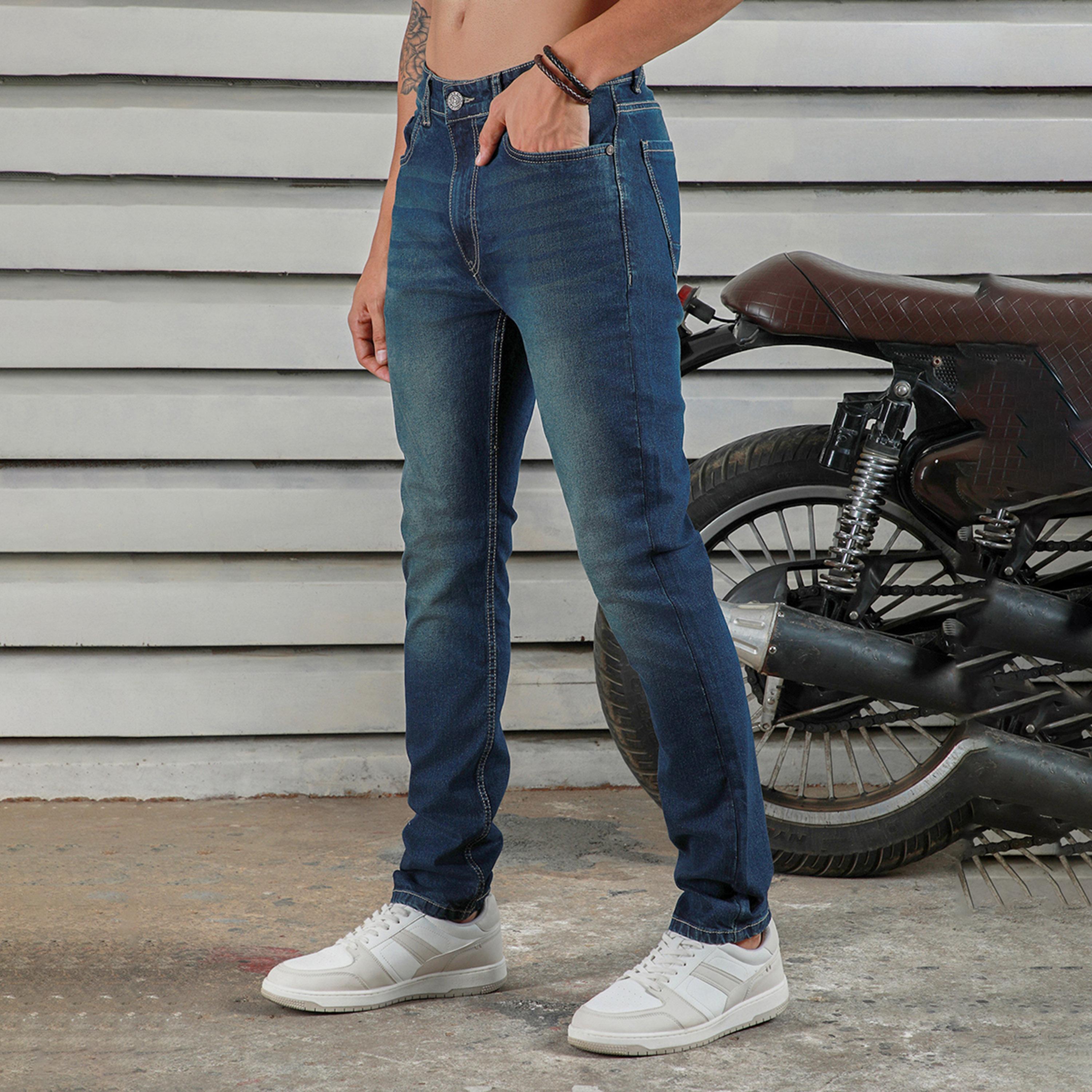 High Star X Styli Men Indigo 28 Jeans-men-clothing-bottoms-jeans-image-5