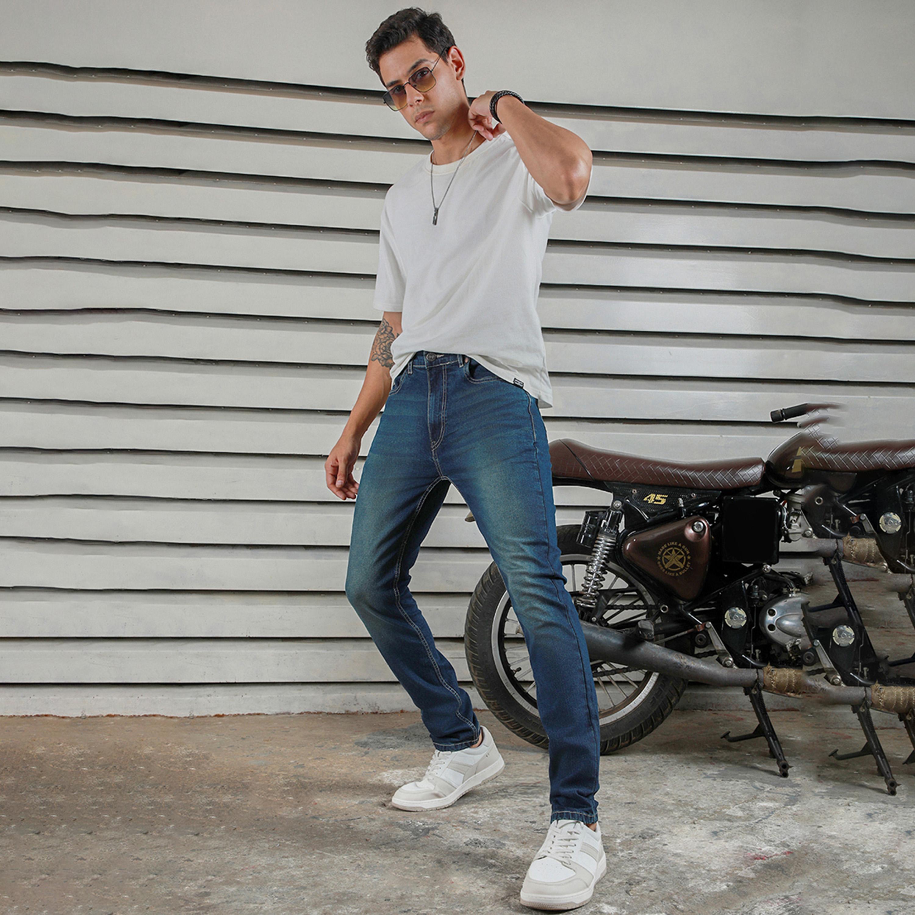 High Star X Styli Men Indigo 28 Jeans-men-clothing-bottoms-jeans-image-6