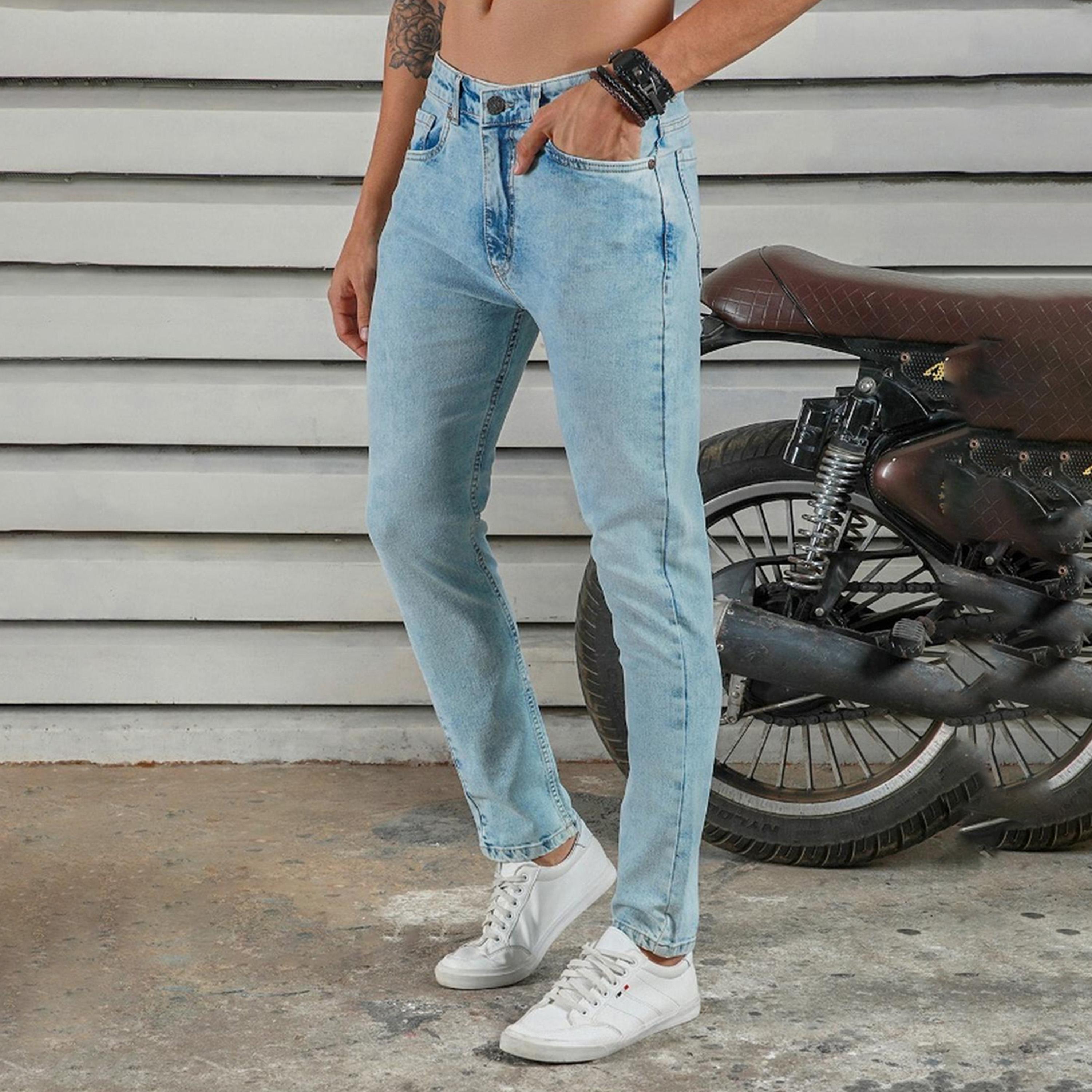 High Star X Styli Men Indigo 36 Jeans-men-clothing-bottoms-jeans-image-2