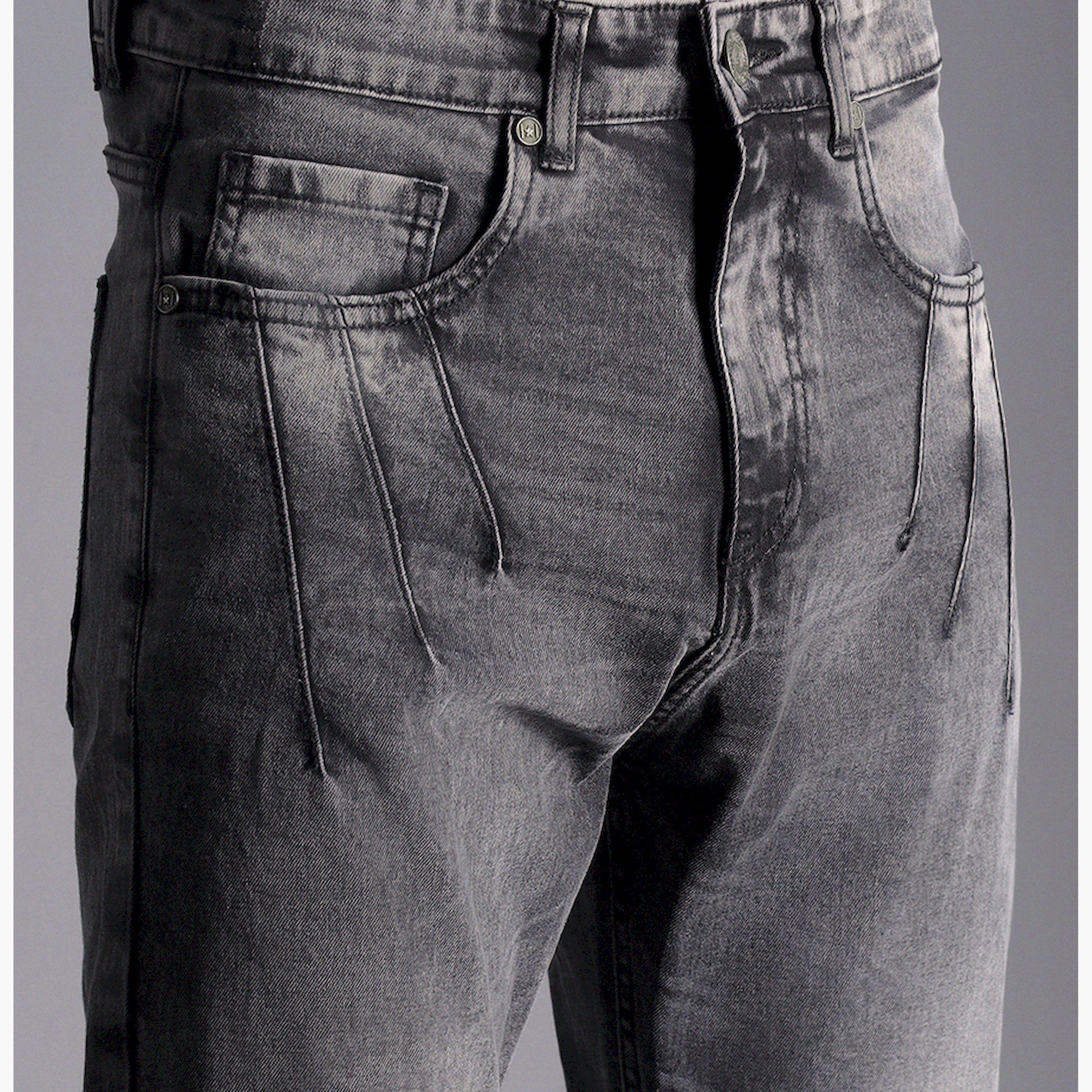 هاي ستار × ستايلي-  بنطال جينز للرجال رمادي 3-men-clothing-bottoms-jeans-image-4