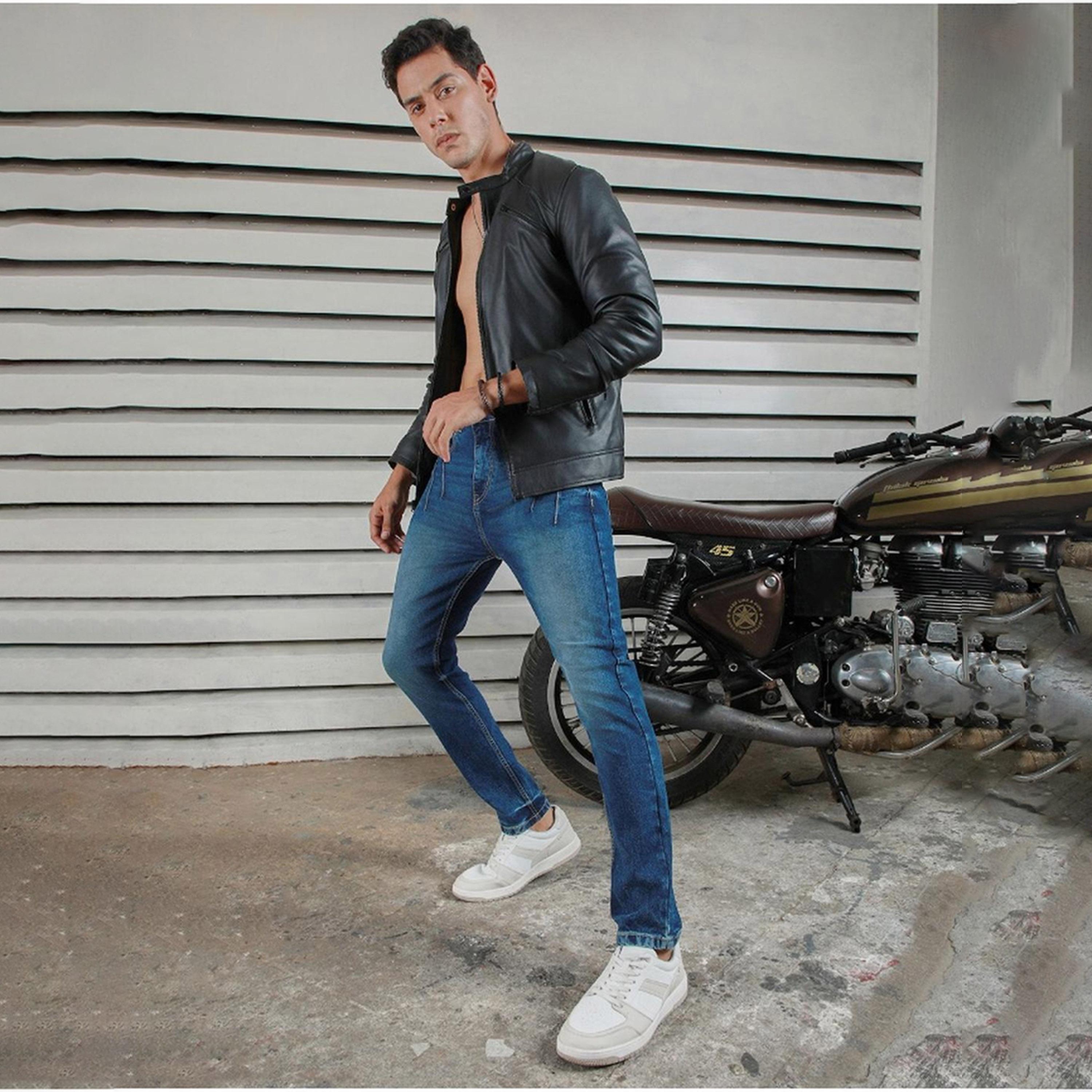 High Star X Styli Men Indigo 29 Jeans-men-clothing-bottoms-jeans-image-1