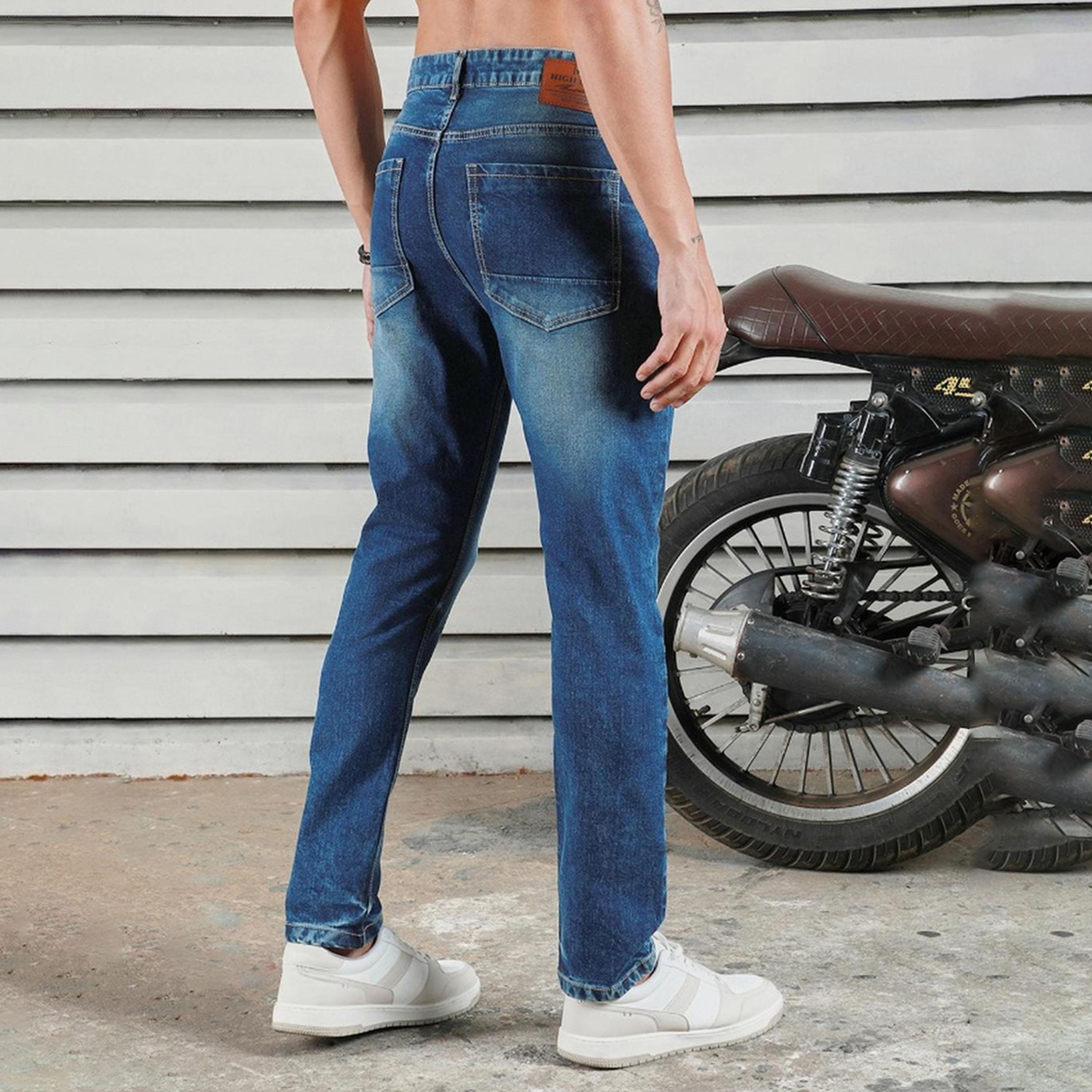 High Star X Styli Men Indigo 29 Jeans-men-clothing-bottoms-jeans-image-2