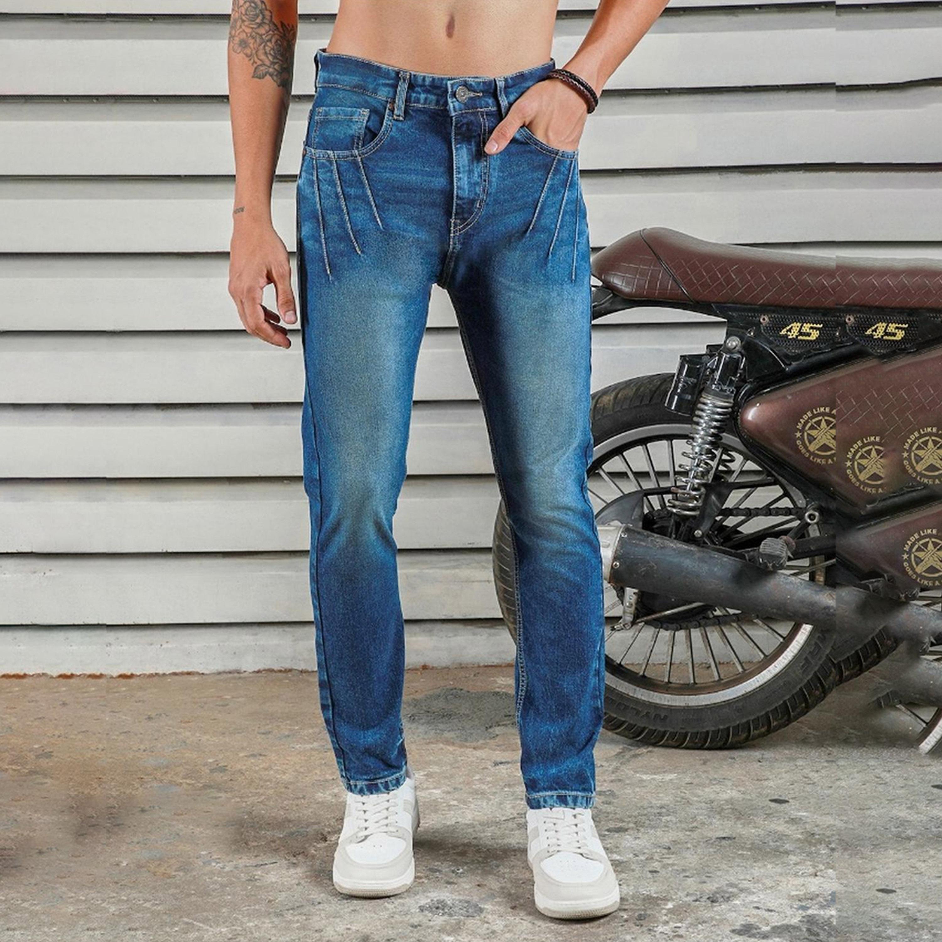High Star X Styli Men Indigo 29 Jeans-men-clothing-bottoms-jeans-image-3