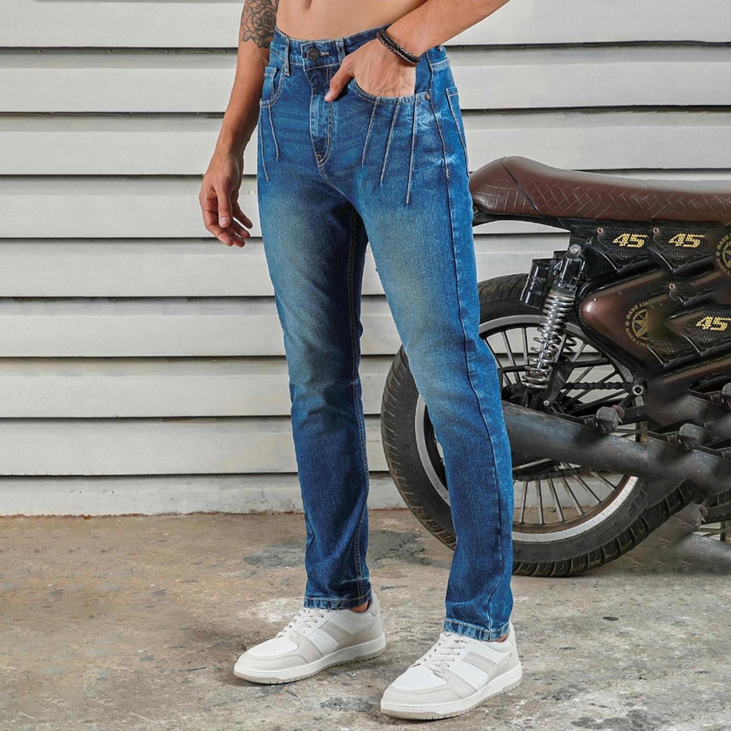 High Star X Styli Men Indigo 29 Jeans-men-clothing-bottoms-jeans-image-4