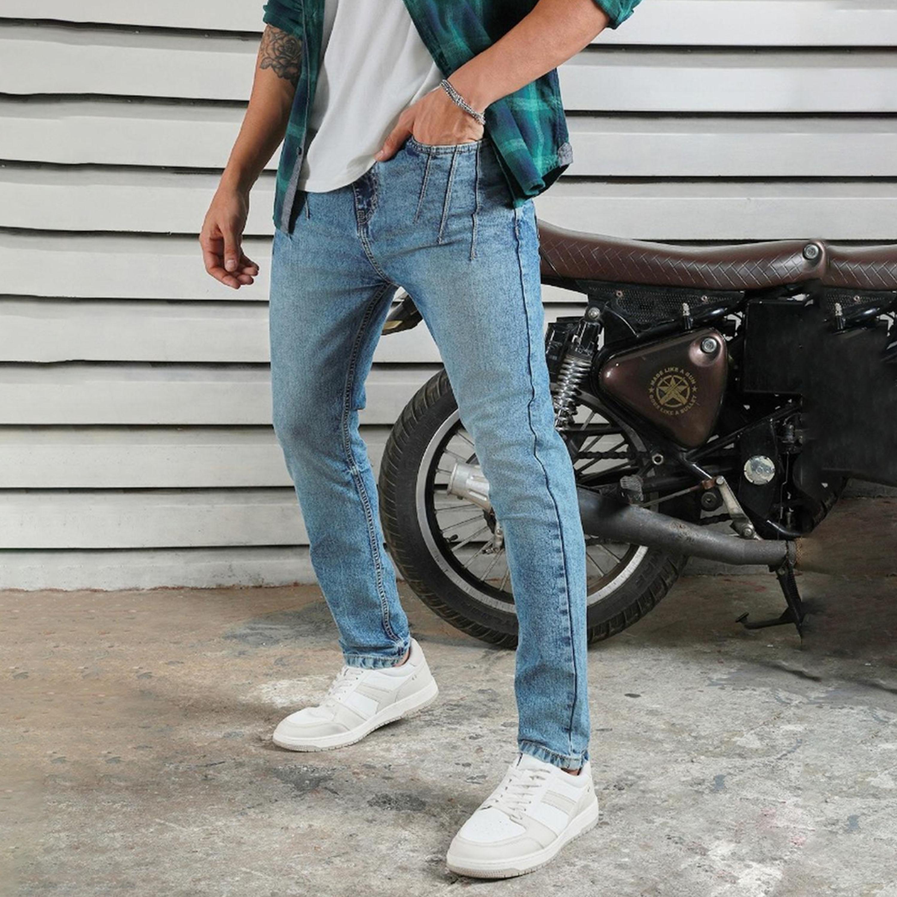 High Star X Styli Men Indigo 33 Jeans-men-clothing-bottoms-jeans-image-2