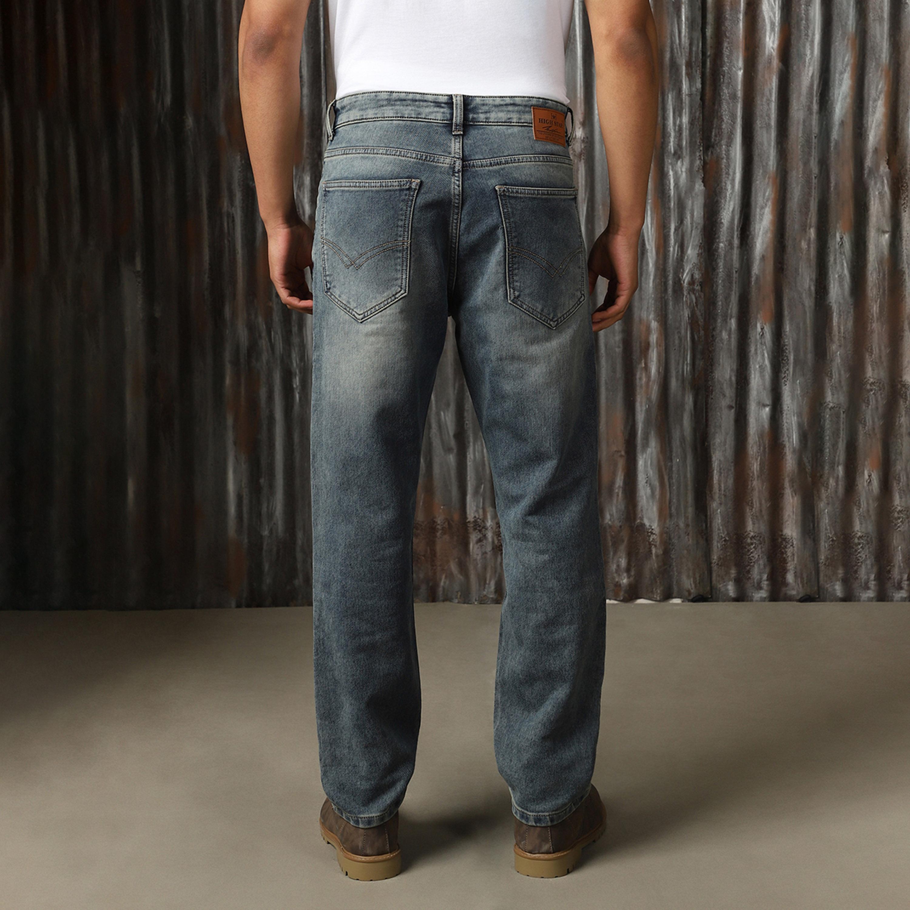 هاي ستار × ستايلي-  بنطال جينز للرجال نيلي-men-clothing-bottoms-jeans-image-3