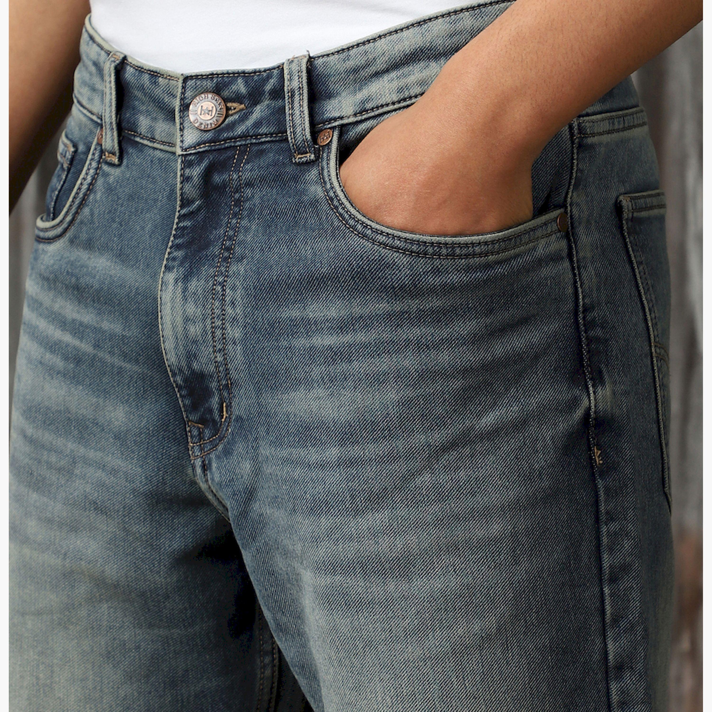 هاي ستار × ستايلي-  بنطال جينز للرجال نيلي-men-clothing-bottoms-jeans-image-4