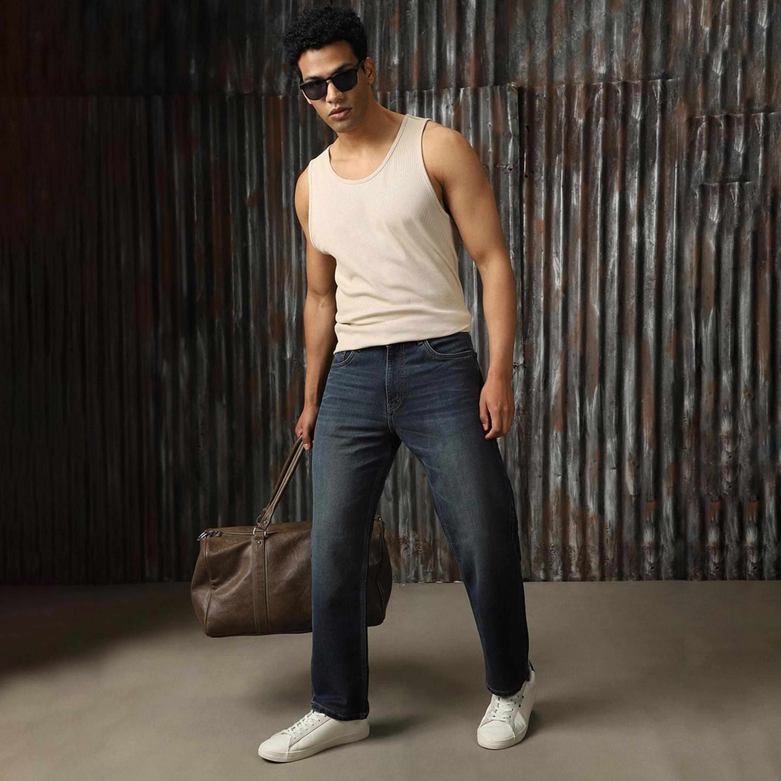 هاي ستار × ستايلي-  بنطال جينز للرجال نيلي-men-clothing-bottoms-jeans-image-1
