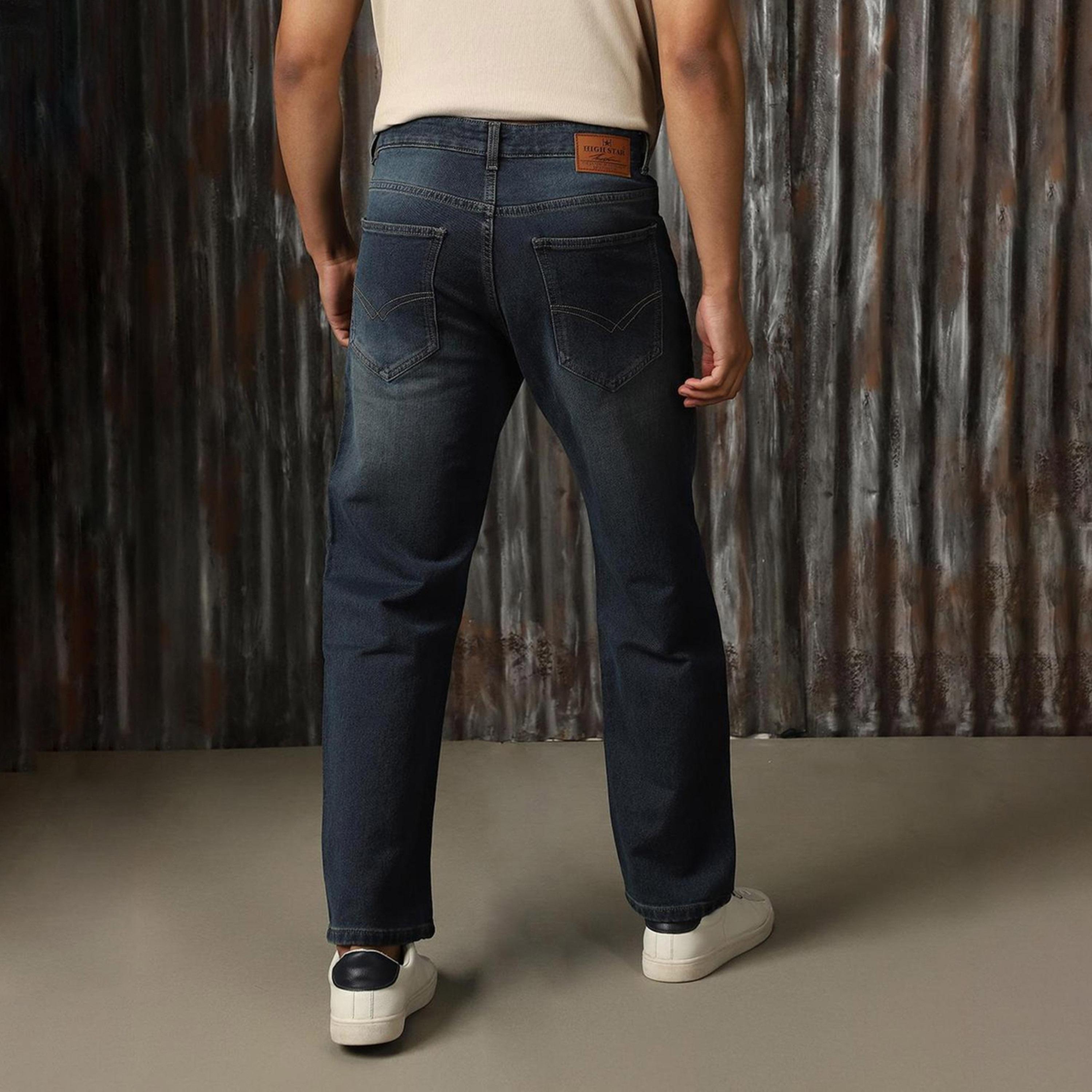 هاي ستار × ستايلي-  بنطال جينز للرجال نيلي-men-clothing-bottoms-jeans-image-3