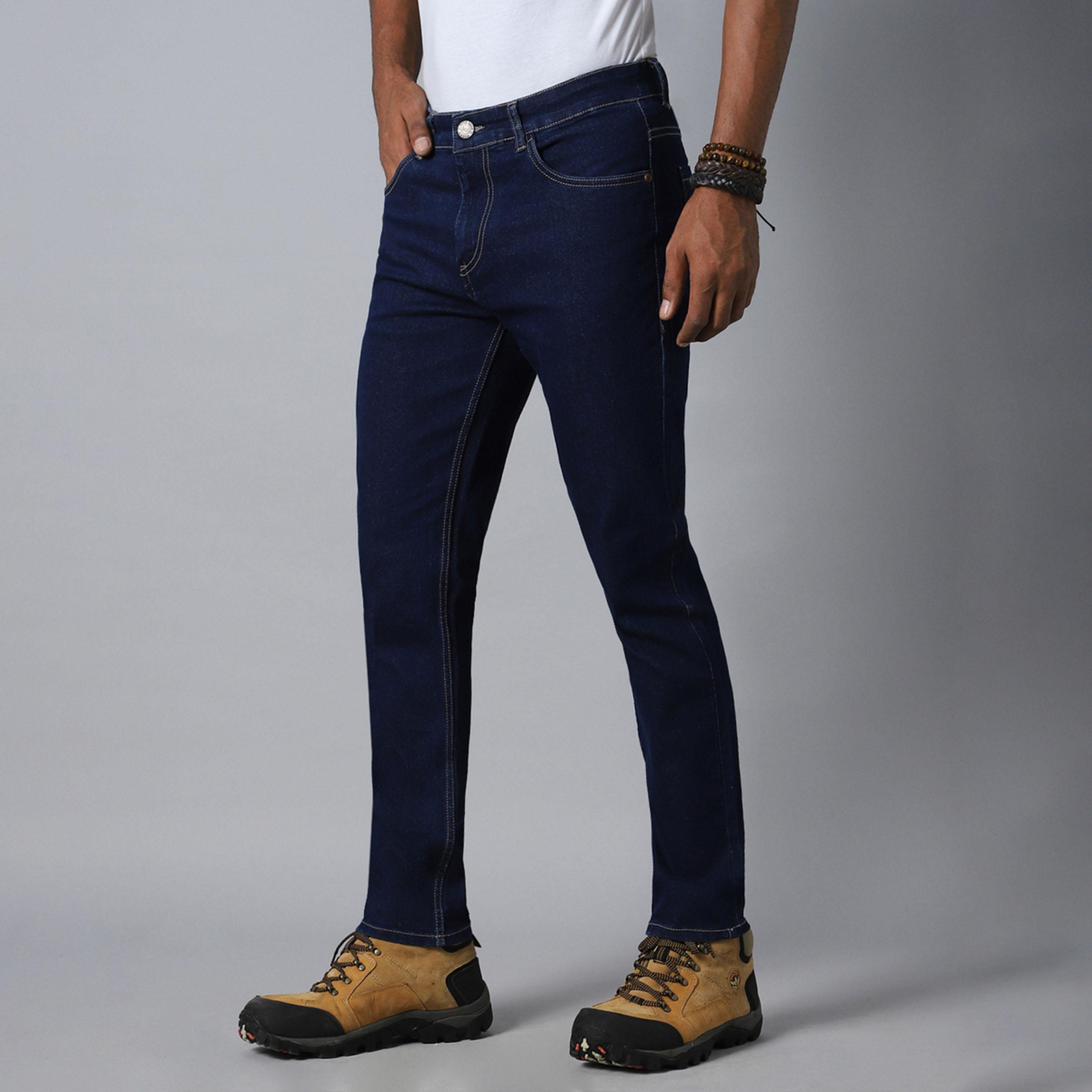 High Star X Styli Men Indigo Jeans-men-clothing-bottoms-jeans-image-2