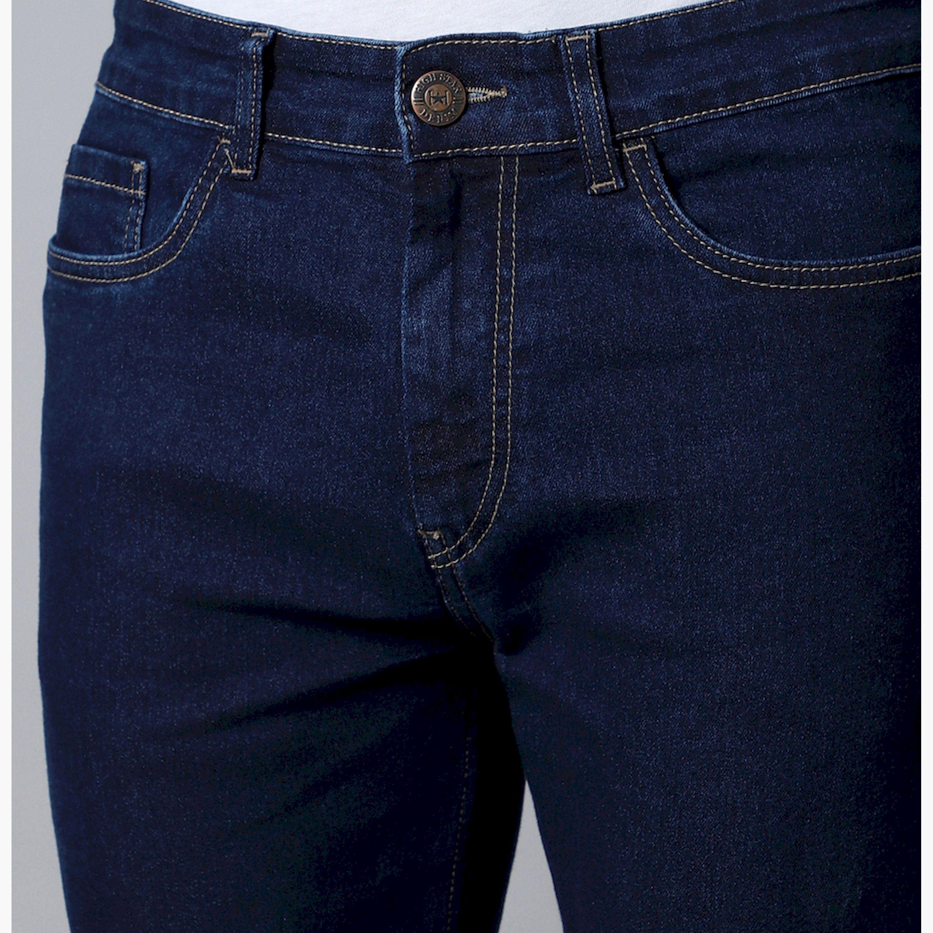 هاي ستار × ستايلي-  بنطال جينز للرجال نيلي-men-clothing-bottoms-jeans-image-4