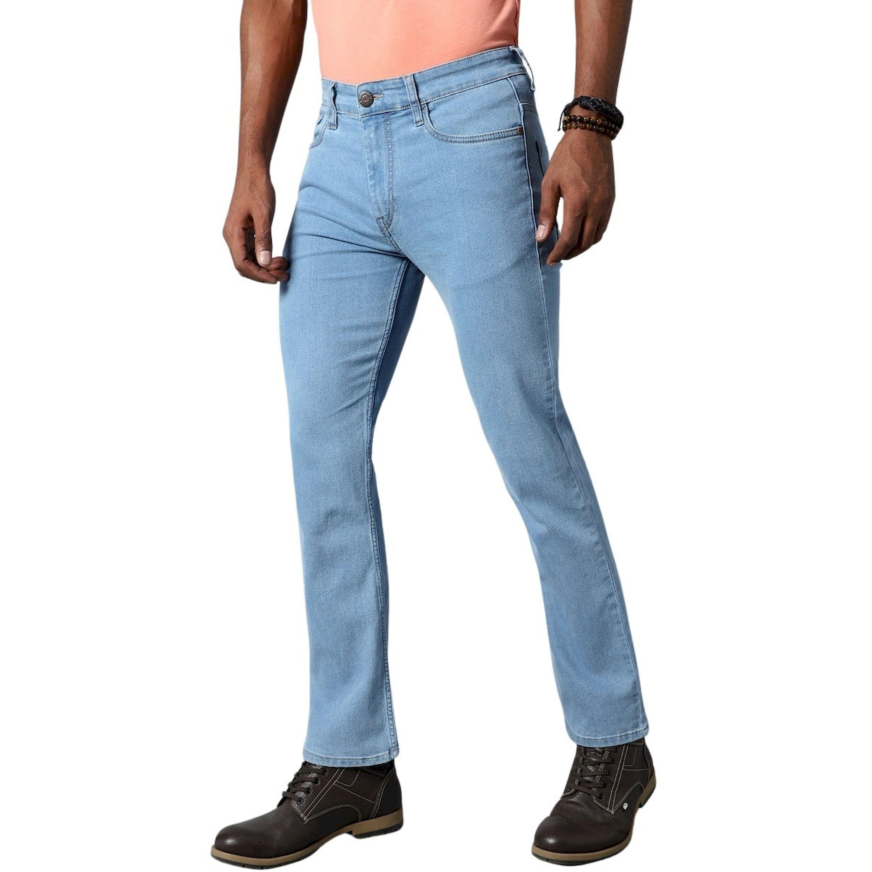 هاي ستار × ستايلي - بنطال جينز بخصر متوسط الارتفاع بقصّة عادية-men-clothing-bottoms-jeans-image-3