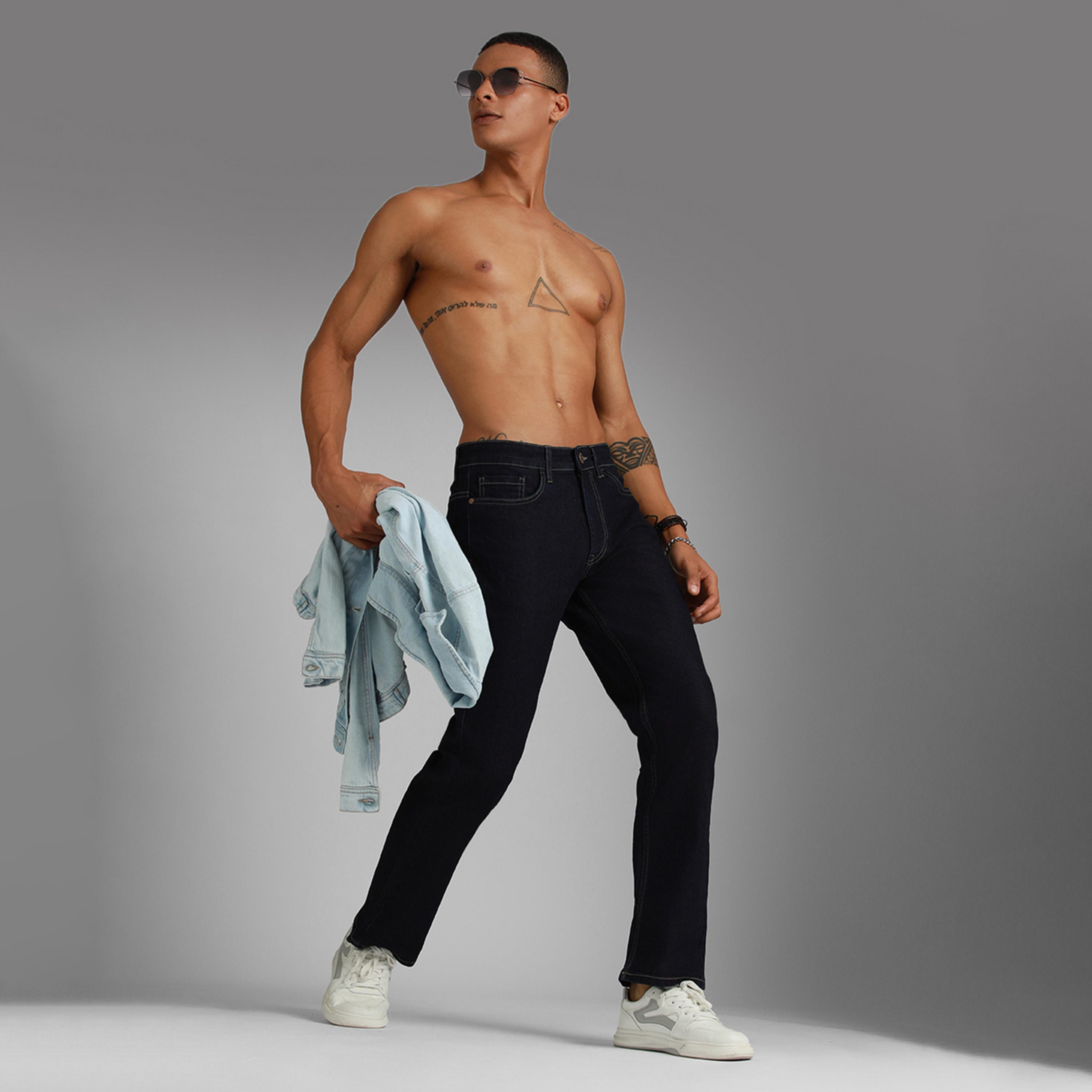 هاي ستار × ستايلي-  بنطال جينز للرجال نيلي-men-clothing-bottoms-jeans-image-4