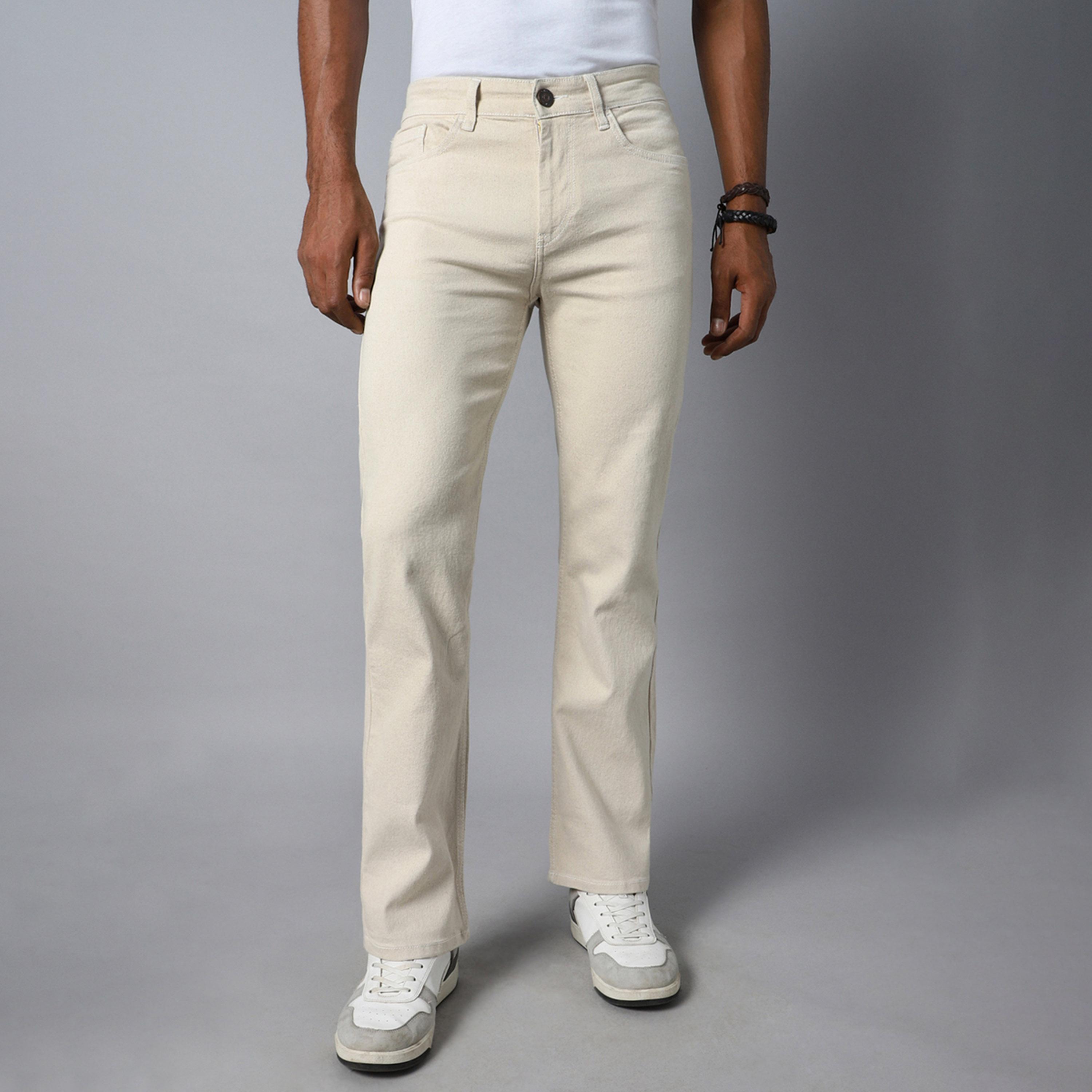 High Star X Styli Men white Jeans-men-clothing-bottoms-jeans-image-1