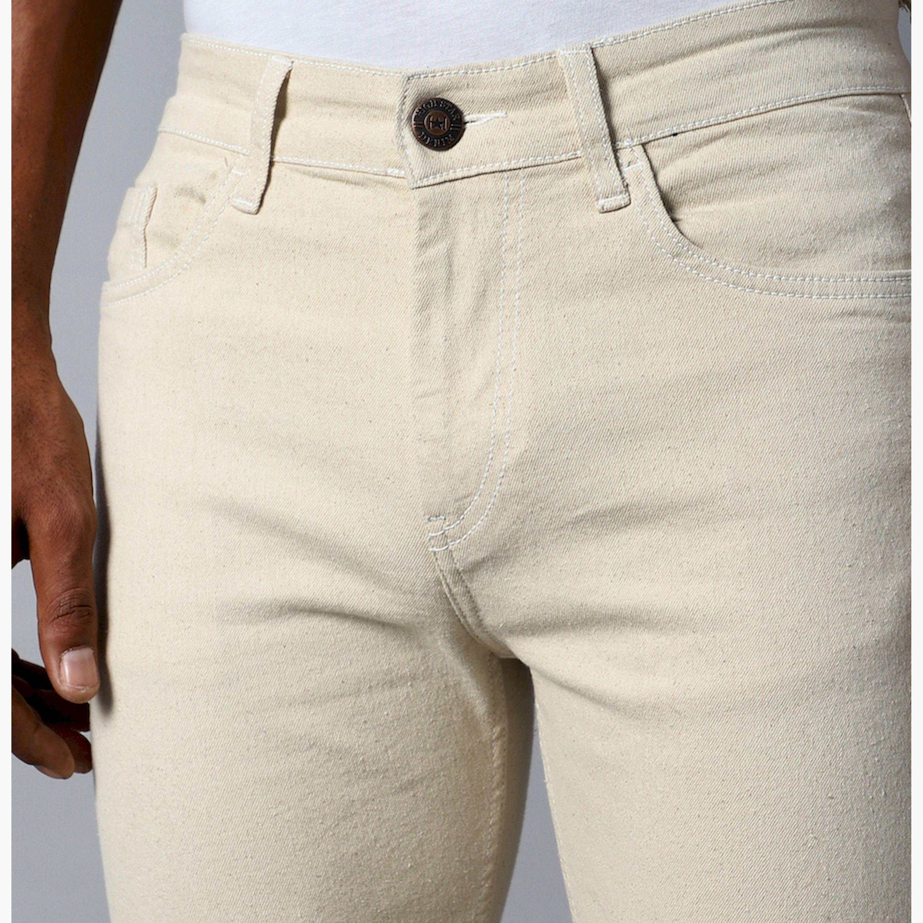 High Star X Styli Men white Jeans-men-clothing-bottoms-jeans-image-4