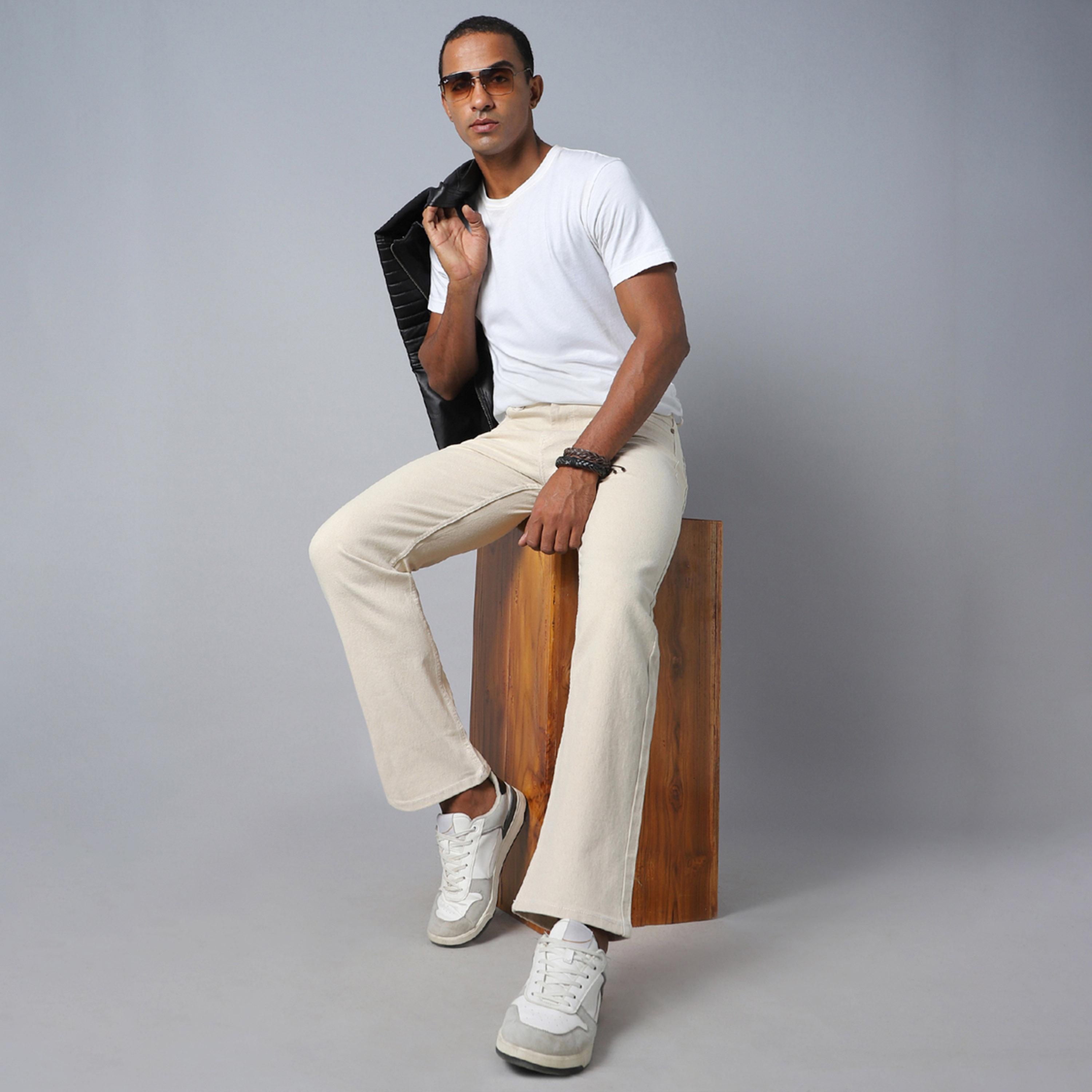 High Star X Styli Men white Jeans-men-clothing-bottoms-jeans-image-5