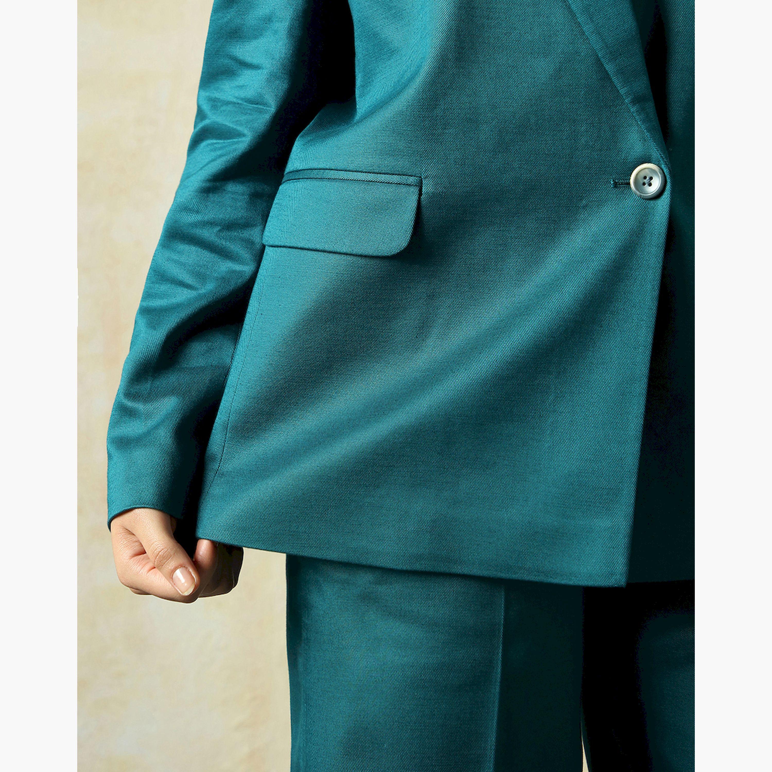 High Star X Styli Women deep teal Co-ords-women-clothing-coordsets-image-3