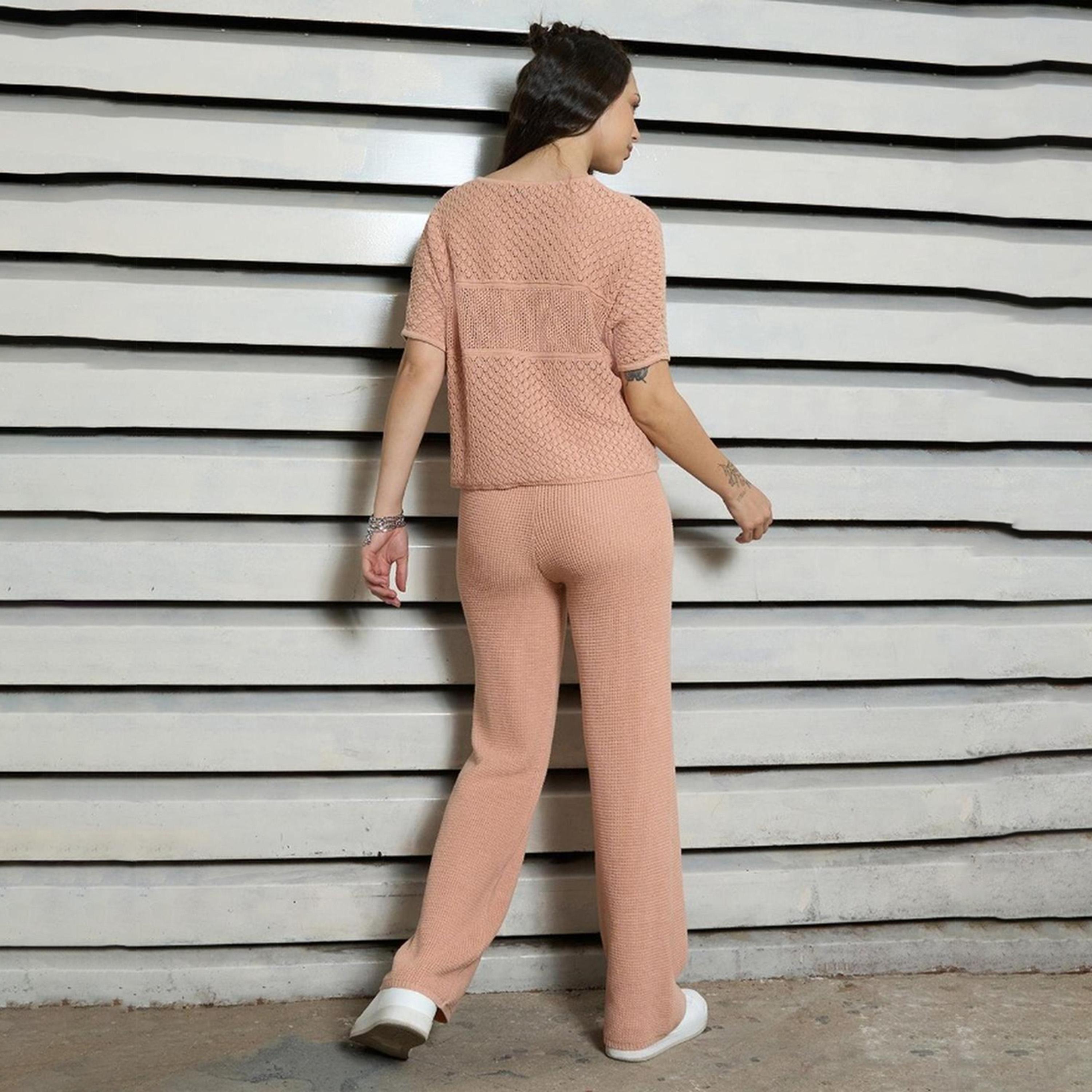 High Star X Styli Women Orange Co-ord-women-clothing-coordsets-image-6
