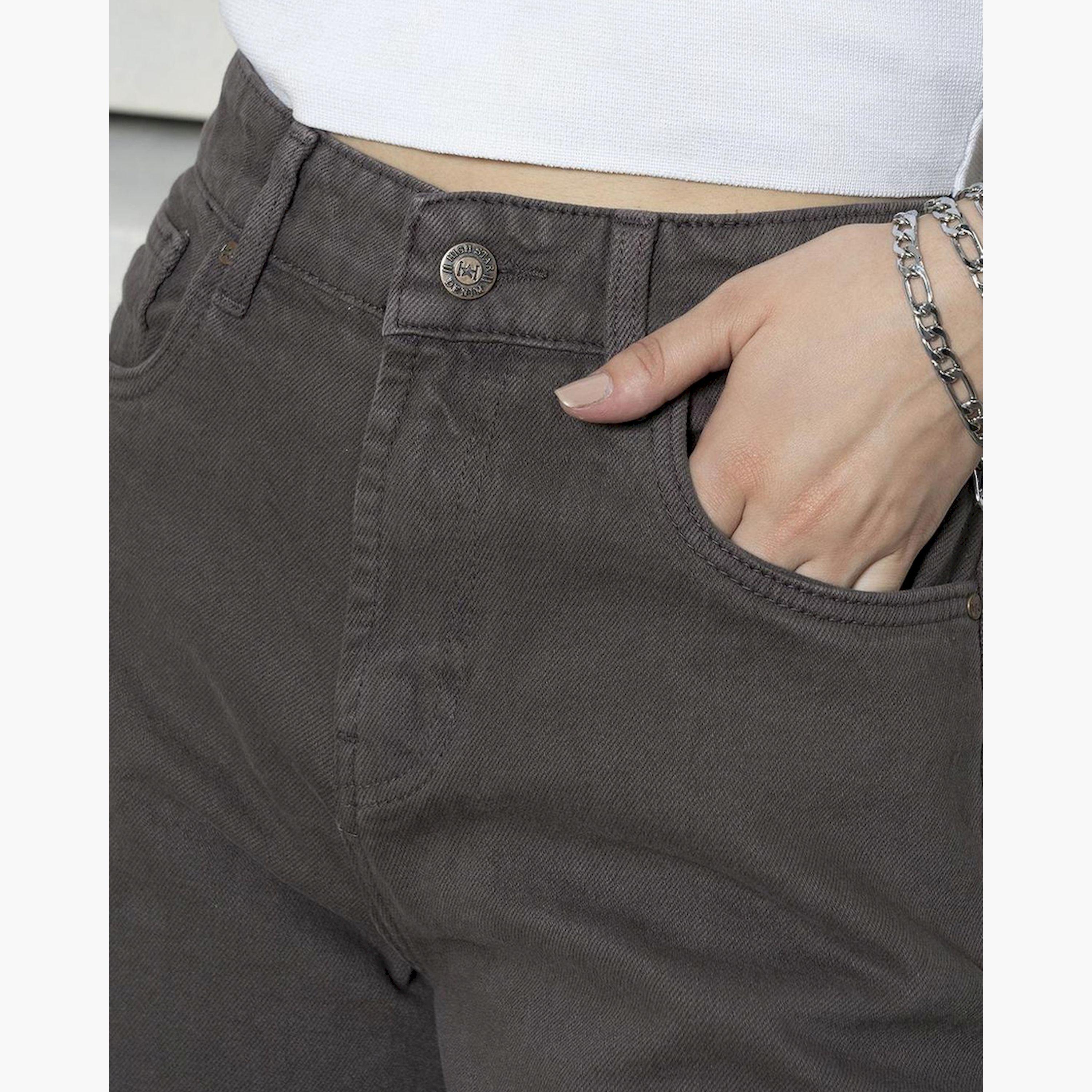 هاي ستار × ستايلي - شورت نسائي - بني-women-clothing-bottoms-shorts-image-4