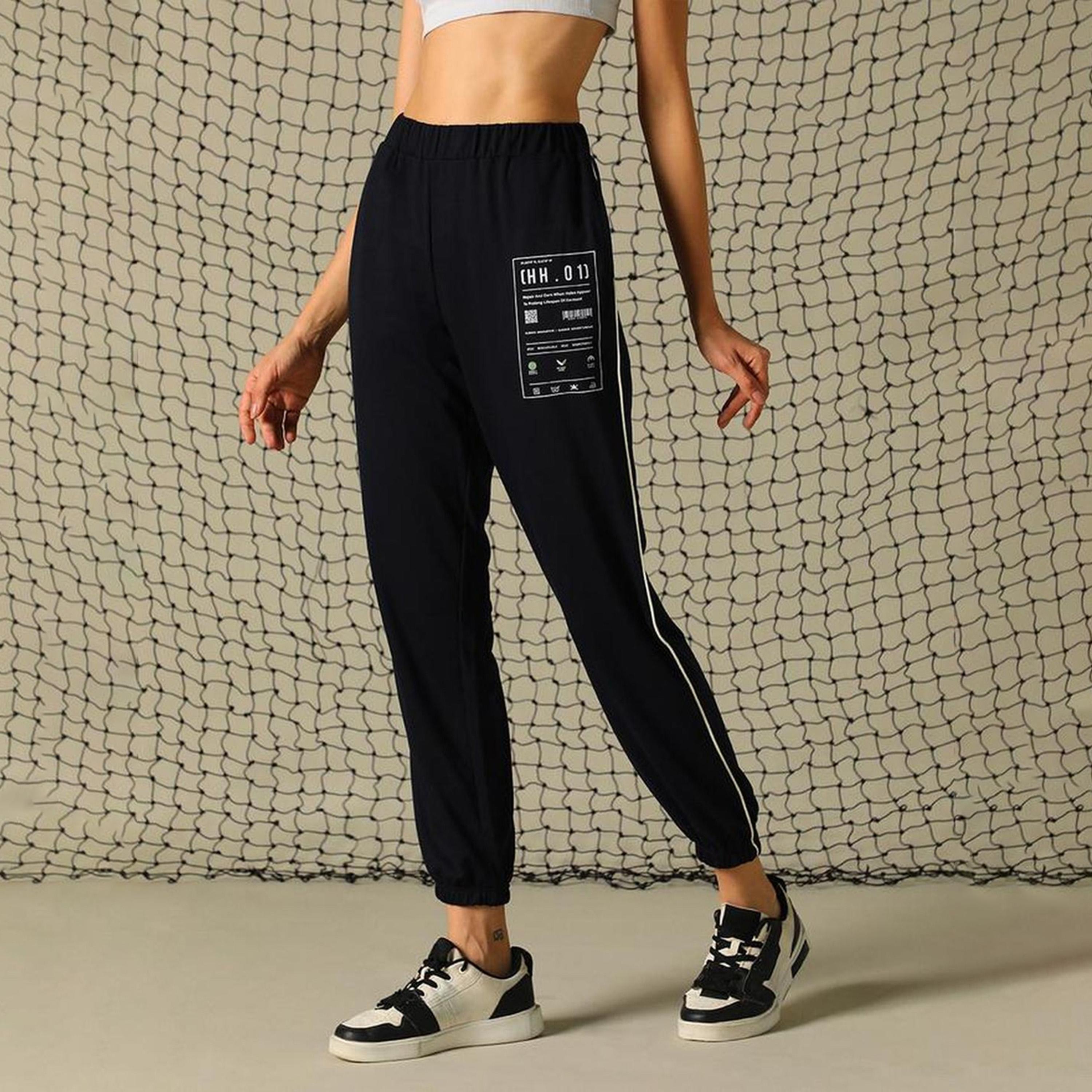 Hubberholme X Styli Women Navy Trousers-women-clothing-bottoms-joggers-image-3