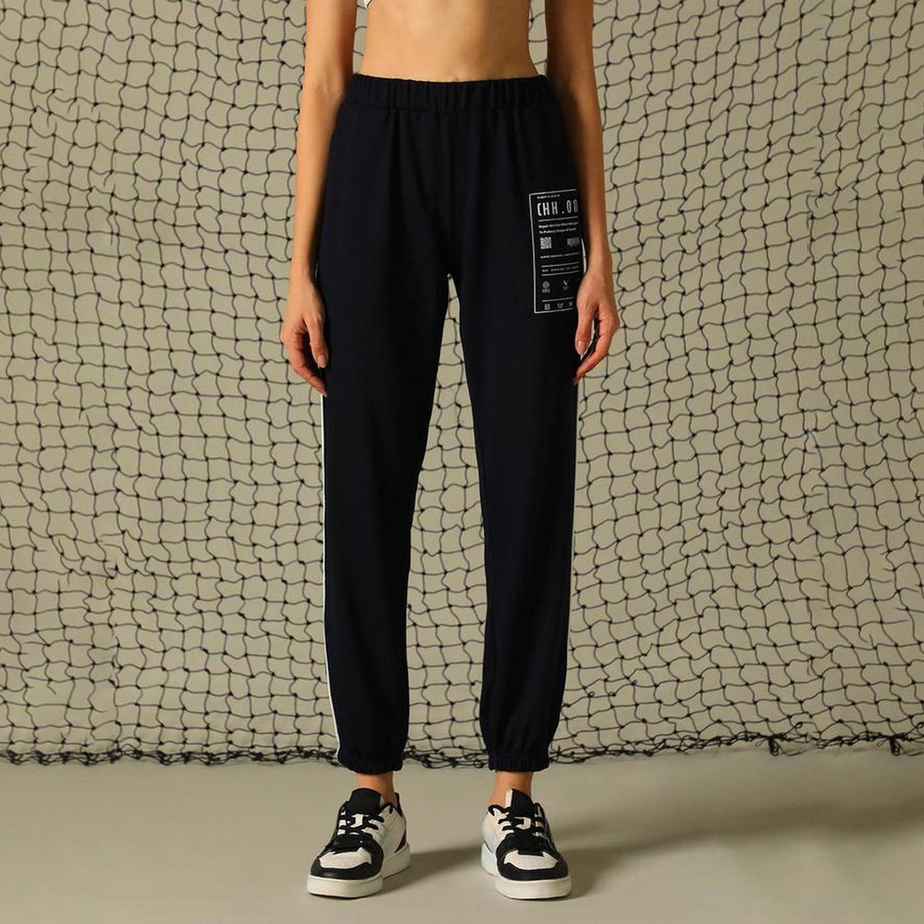 هابر هولم × ستايلي - بنطال نسائي - كحلي-women-clothing-bottoms-joggers-image-6