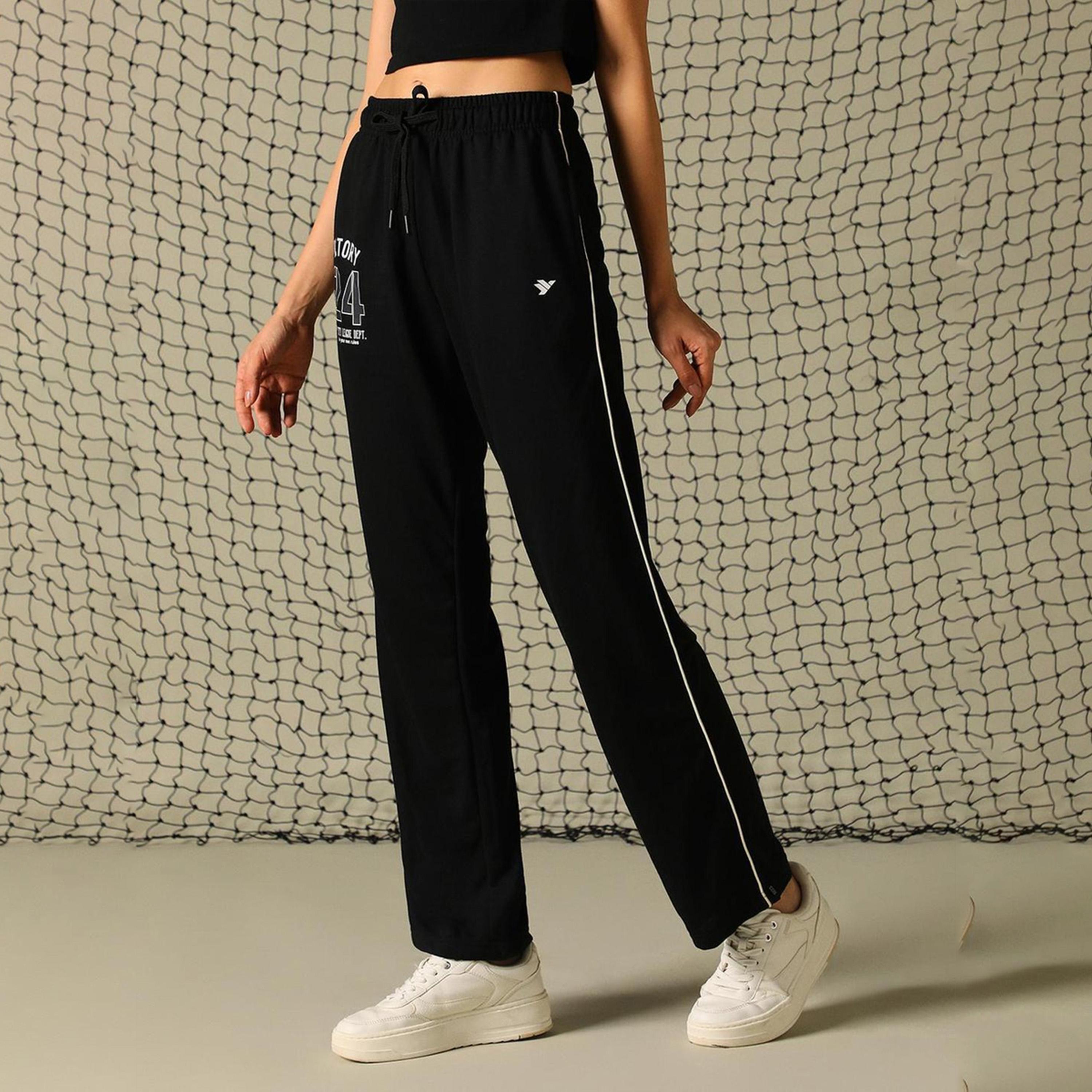 Hubberholme X Styli Women Black Trousers-women-clothing-bottoms-joggers-image-1