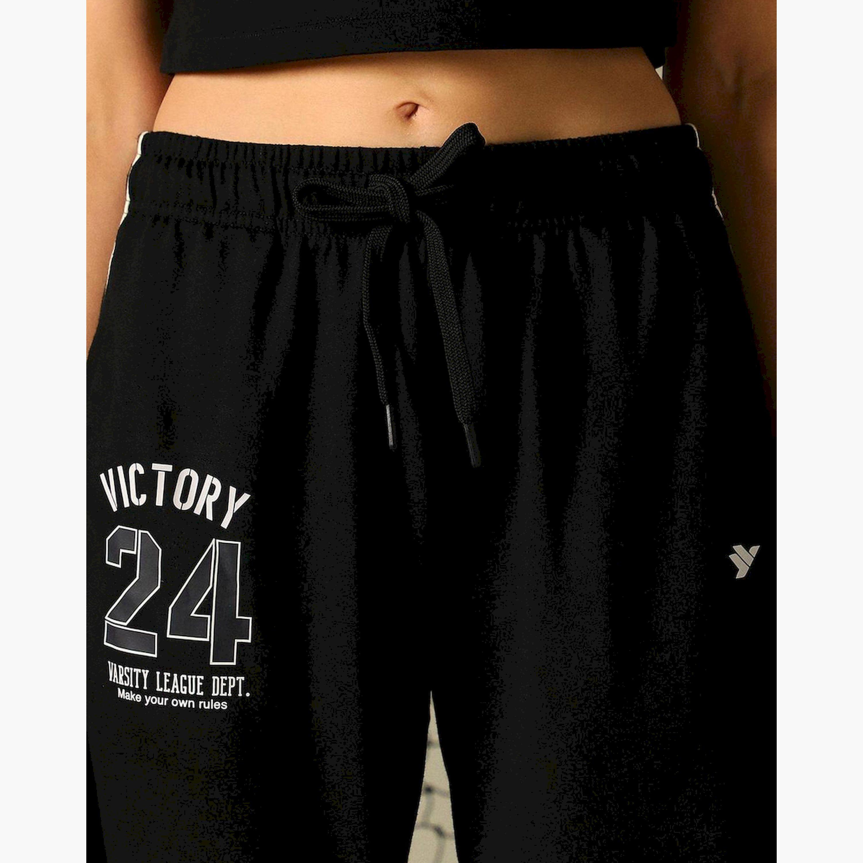 هابر هولم × ستايلي - بنطال للنساء - أسود-women-clothing-bottoms-joggers-image-4