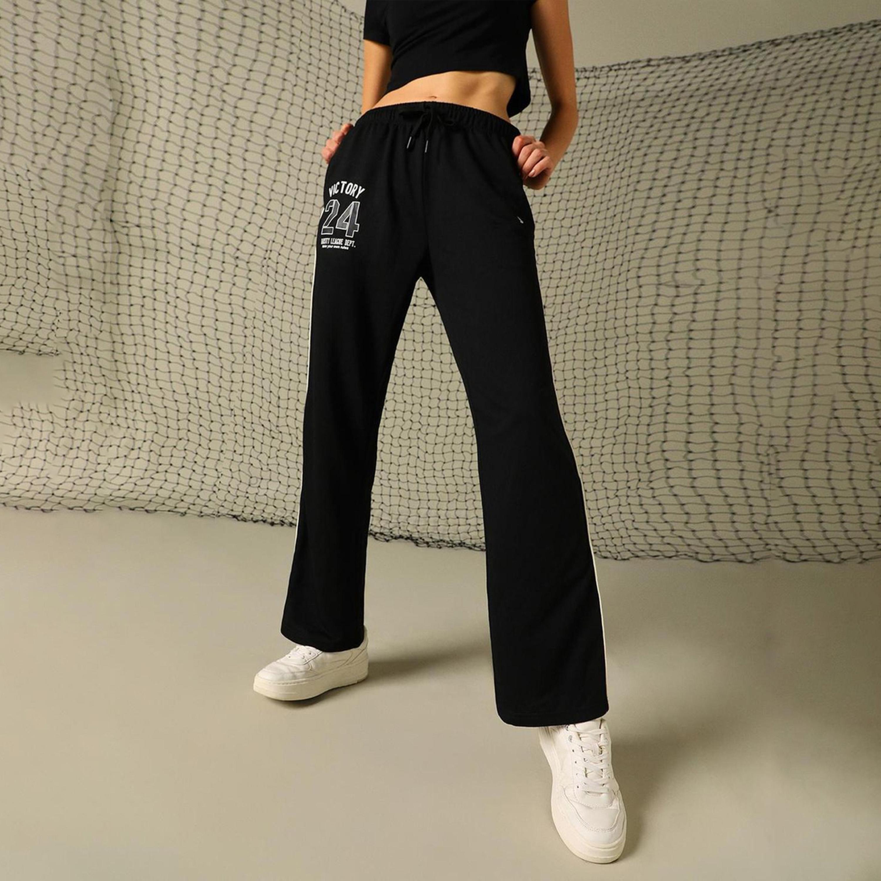 هابر هولم × ستايلي - بنطال للنساء - أسود-women-clothing-bottoms-joggers-image-5