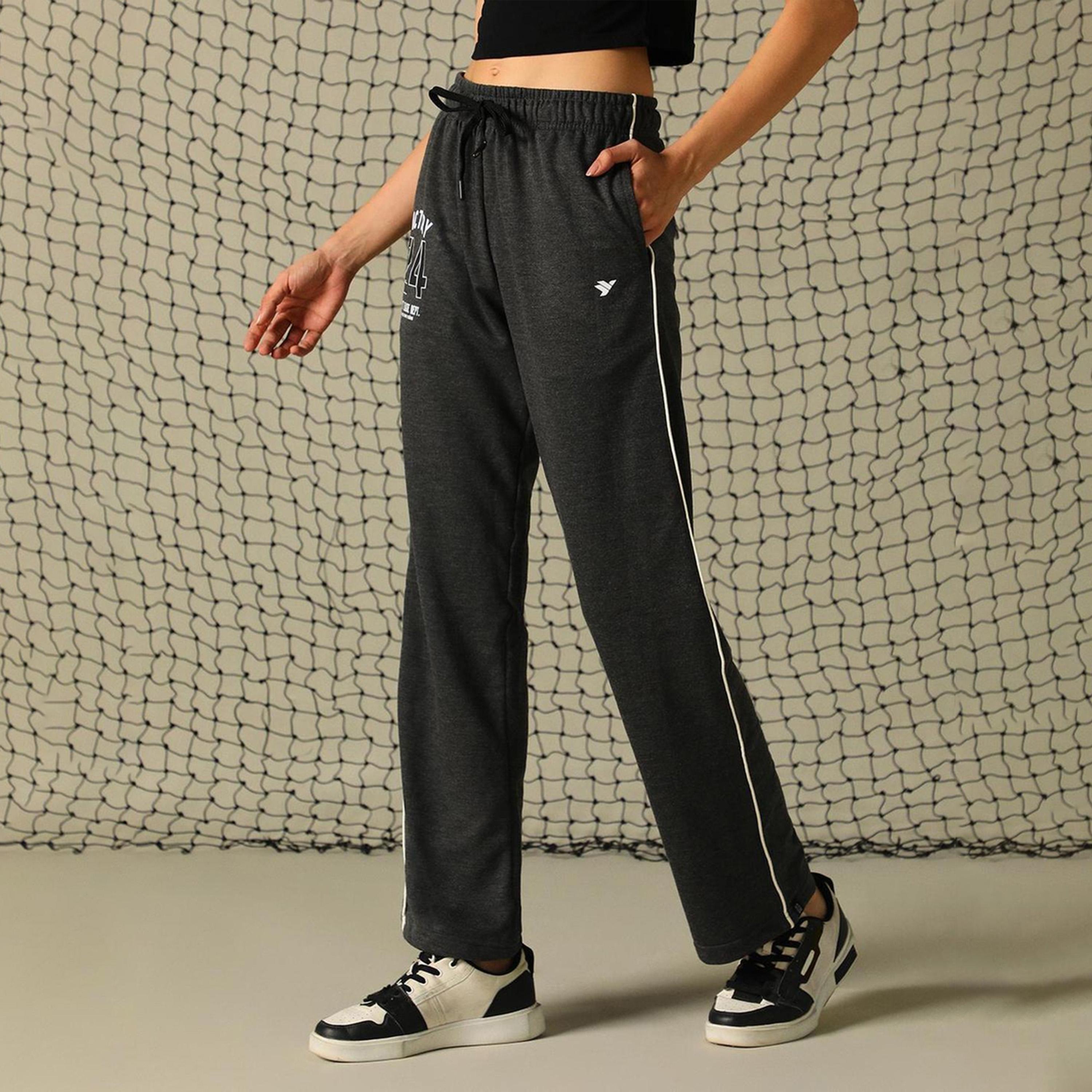 هابر هولم × ستايلي - بنطال للنساء - فحمي-women-clothing-bottoms-joggers-image-1