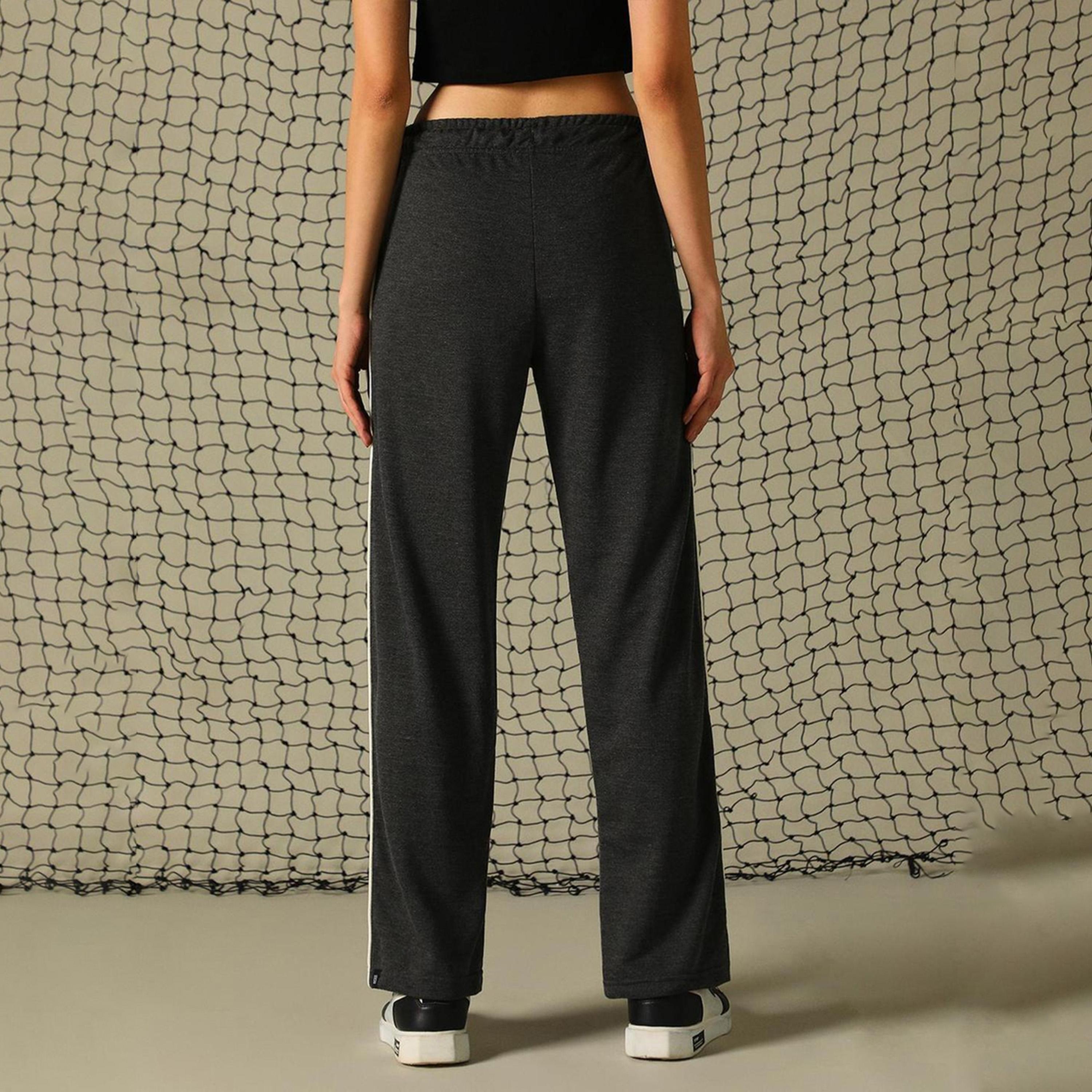 هابر هولم × ستايلي - بنطال للنساء - فحمي-women-clothing-bottoms-joggers-image-3