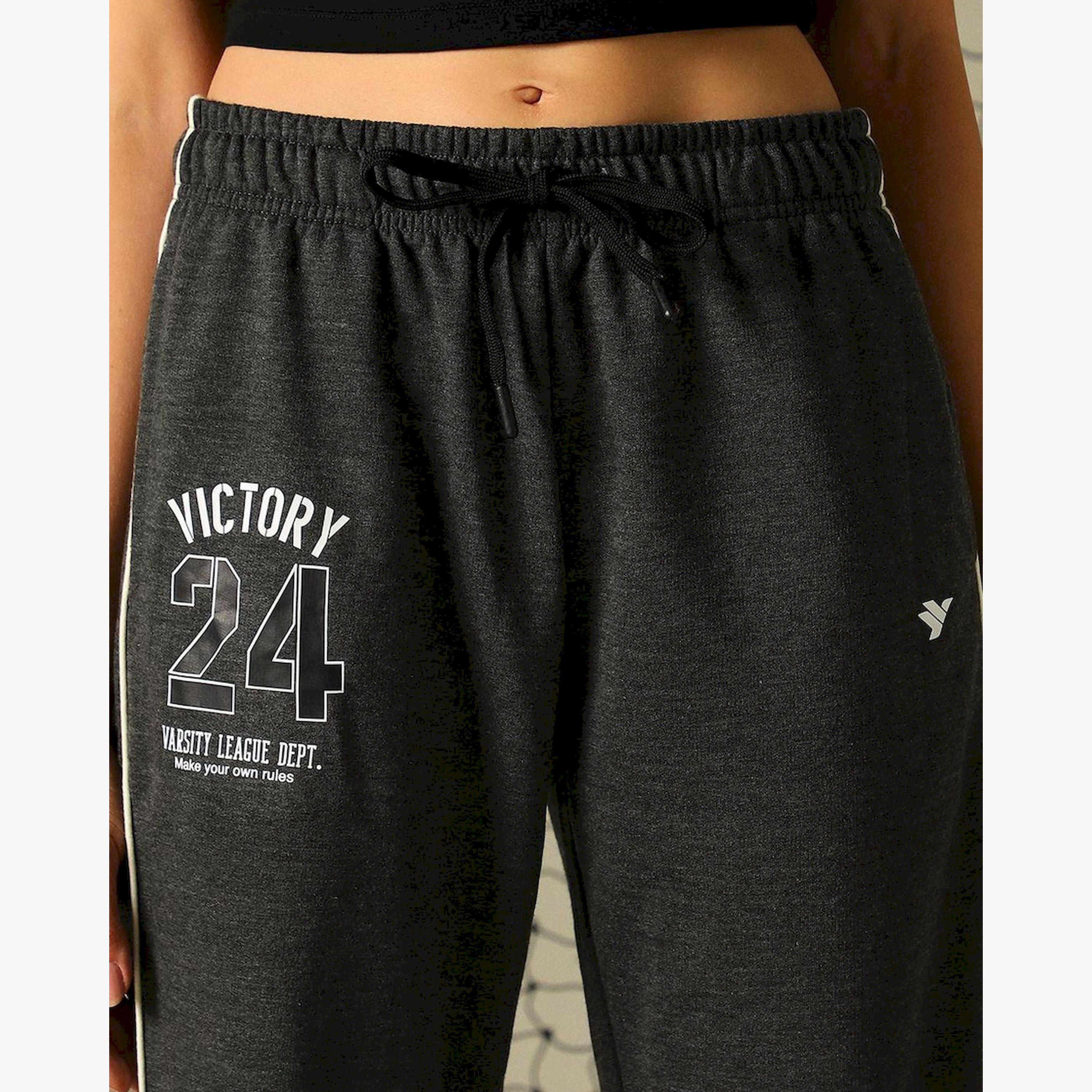 هابر هولم × ستايلي - بنطال للنساء - فحمي-women-clothing-bottoms-joggers-image-4