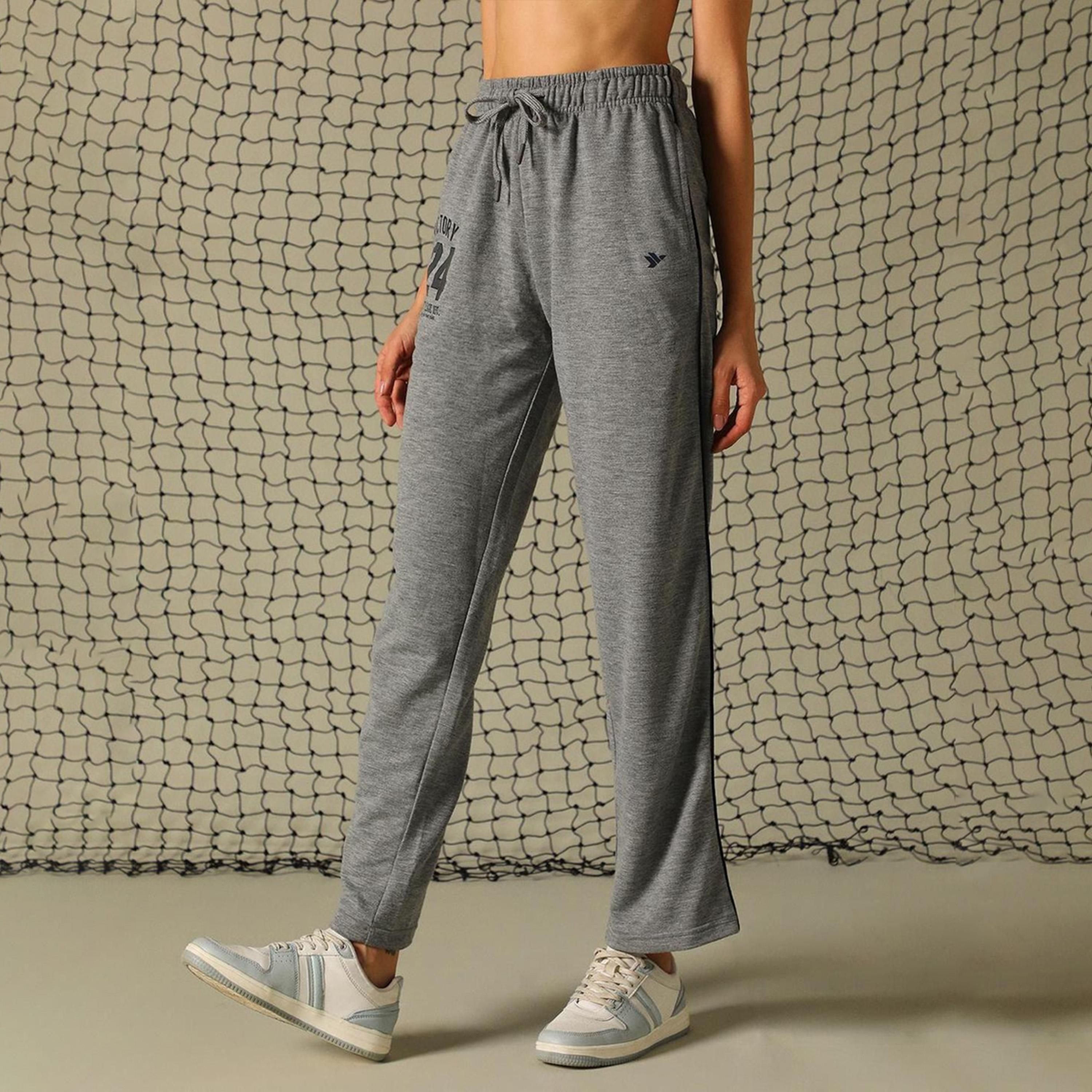 هابر هولم × ستايلي - بنطال للنساء - رمادي-women-clothing-bottoms-joggers-image-1