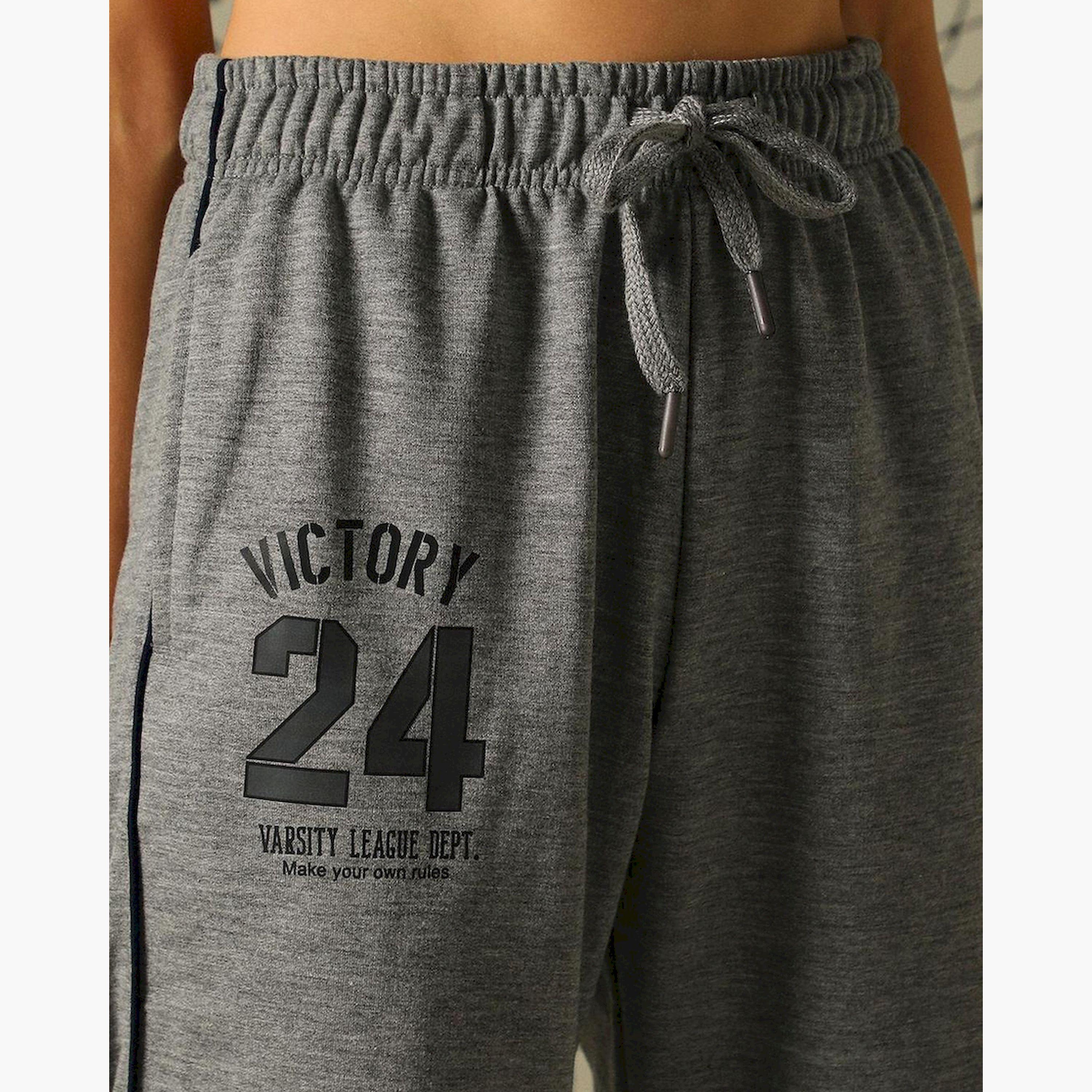 هابر هولم × ستايلي - بنطال للنساء - رمادي-women-clothing-bottoms-joggers-image-4