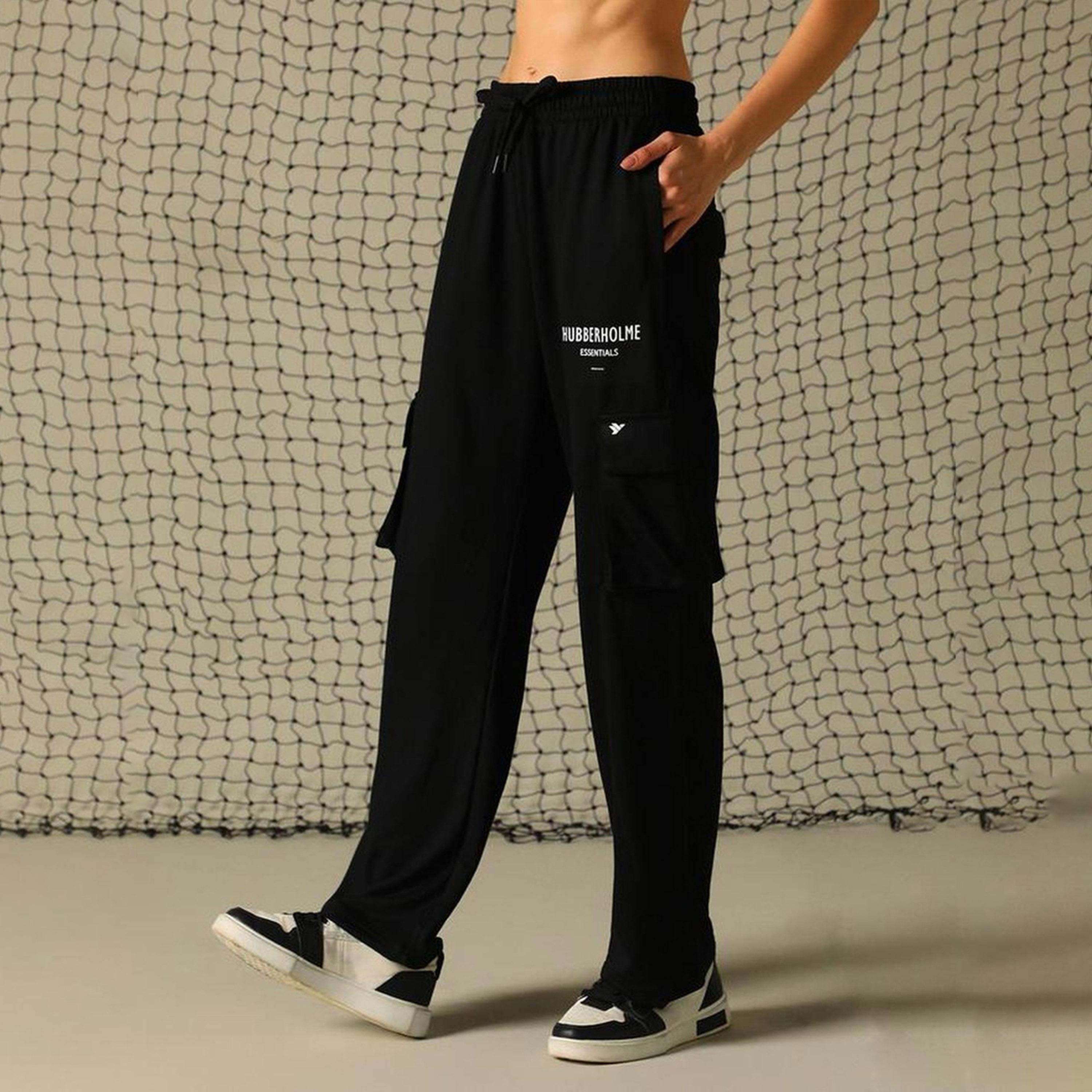 هابر هولم × ستايلي - بنطال للنساء - أسود-women-clothing-bottoms-joggers-image-1