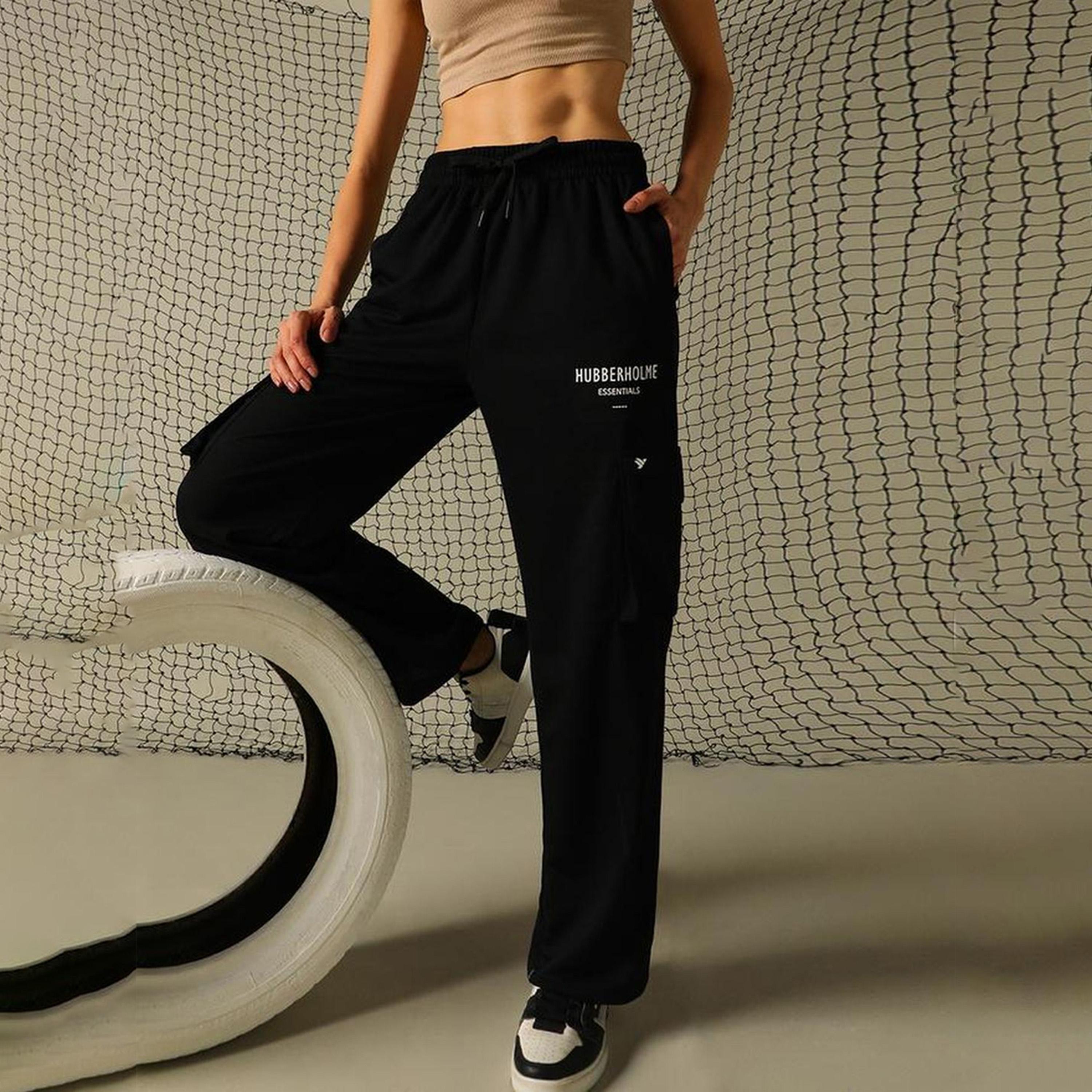 هابر هولم × ستايلي - بنطال للنساء - أسود-women-clothing-bottoms-joggers-image-2