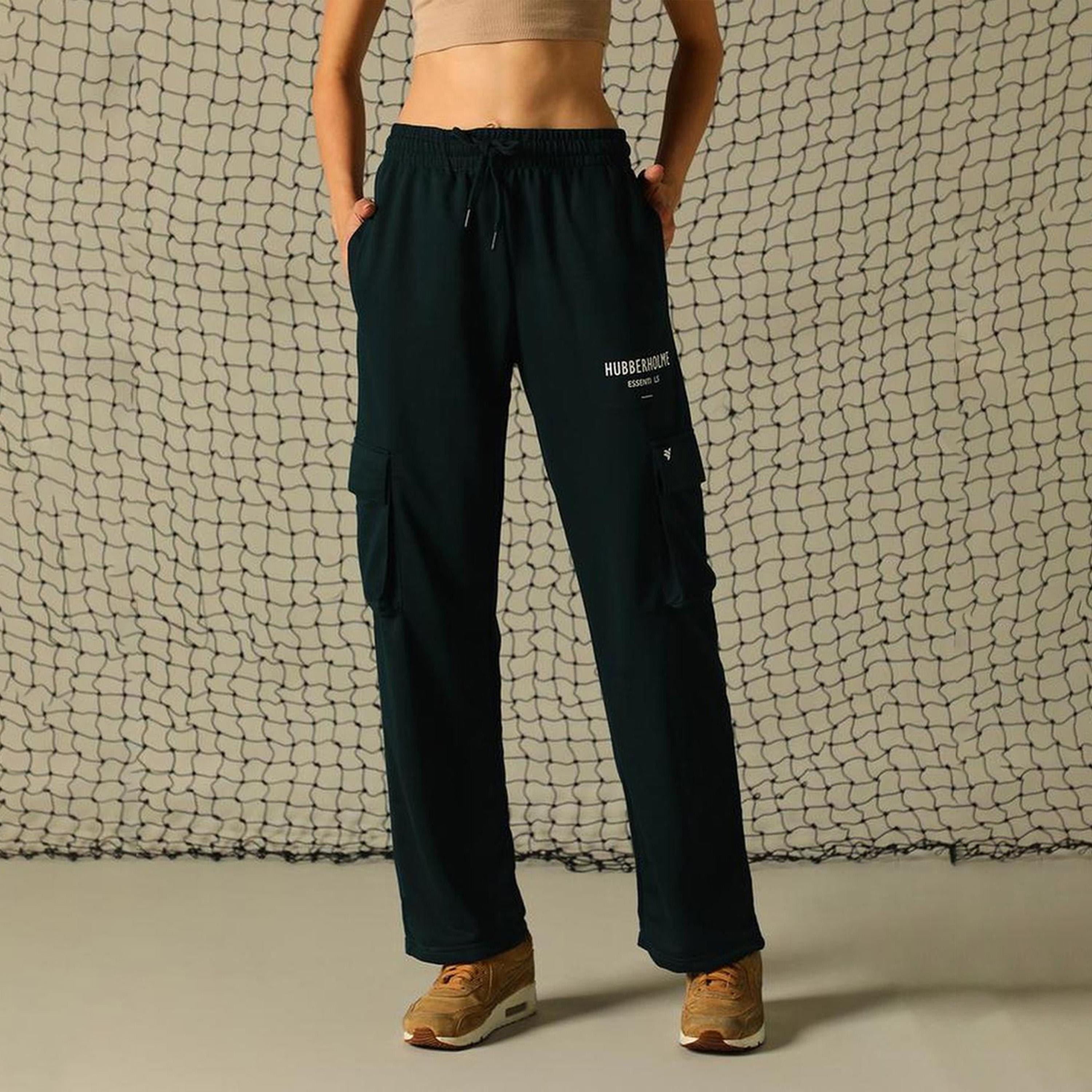 هابر هولم × ستايلي - بنطال نسائي - أخضر داكن-women-clothing-bottoms-trousers-image-6