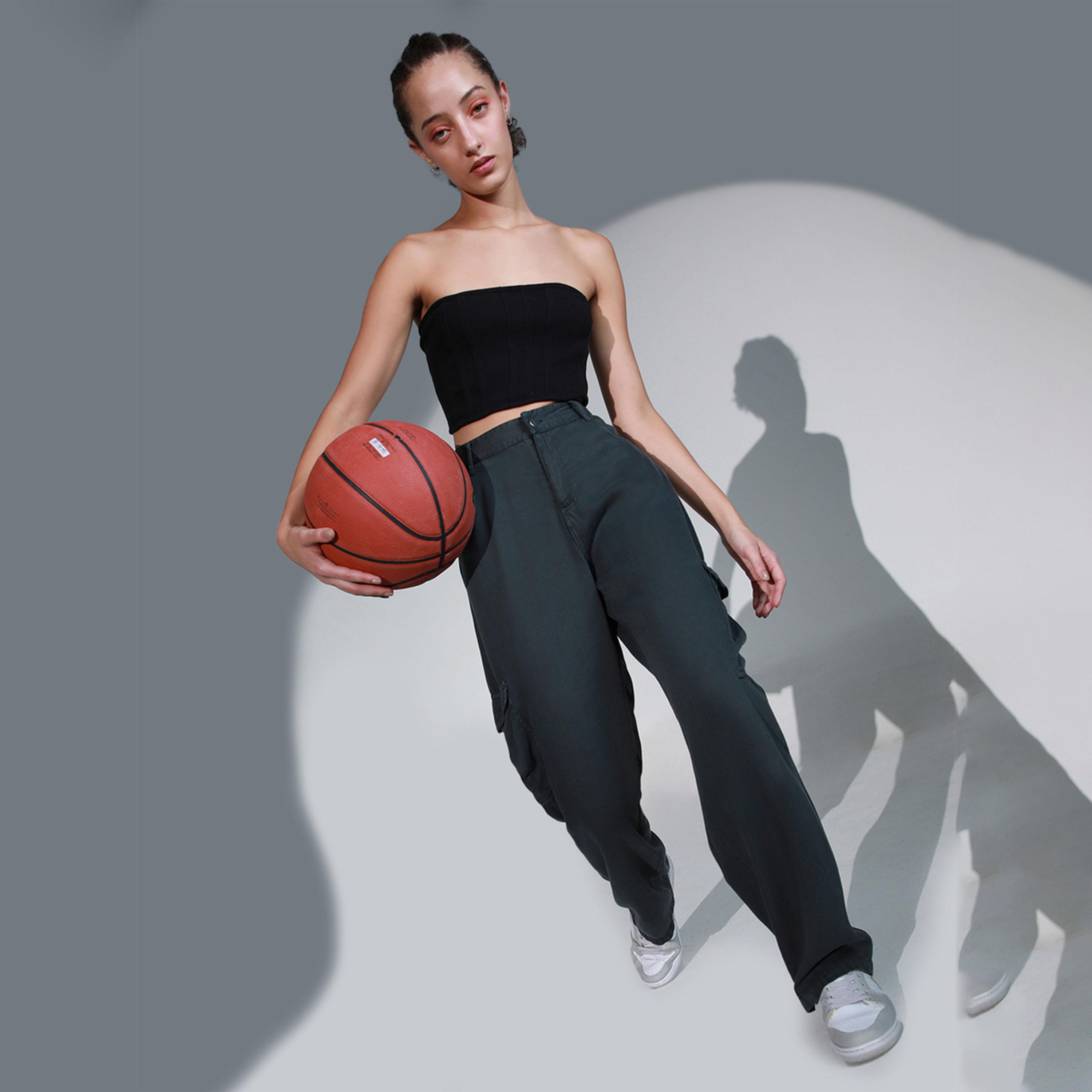 هابر هولم × ستايلي - بنطال للنساء - أسود-women-clothing-bottoms-trousers-image-5