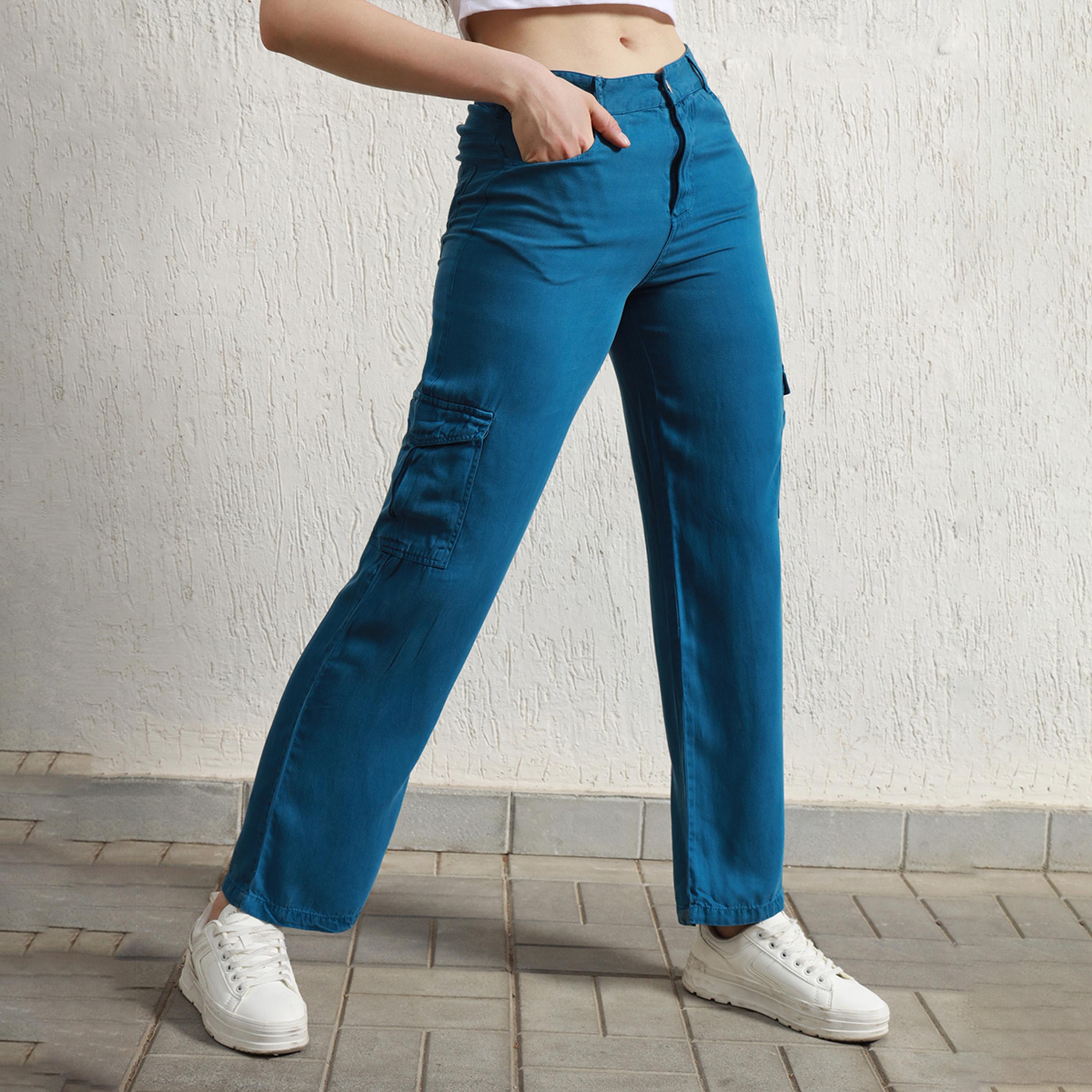 Hubberholme X Styli High Rise Regular Fit Trousers with Pockets-women-clothing-bottoms-trousers-image-2
