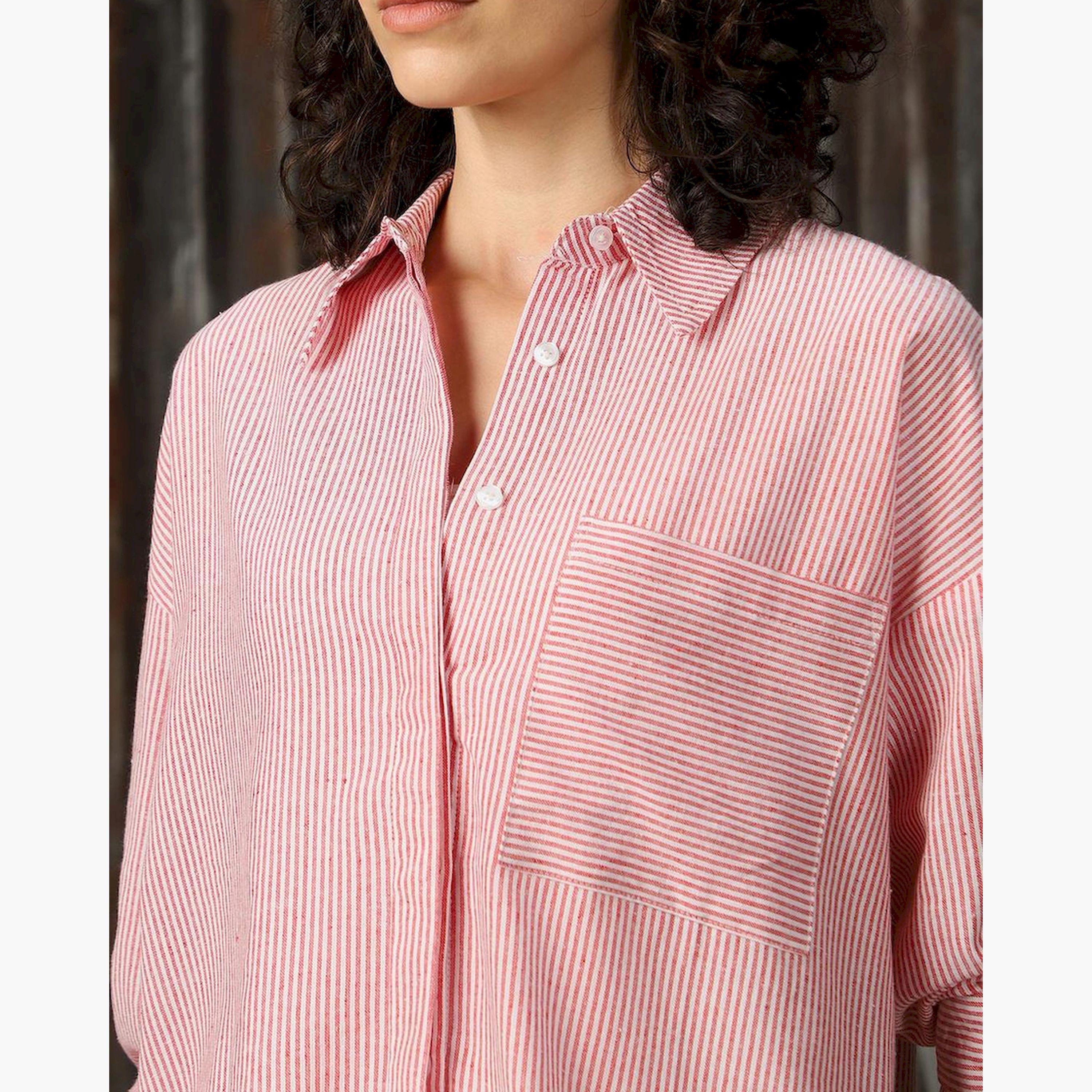 High Star X Styli Women Red Shirts-women-clothing-shirtsandblouses-shirts-image-4